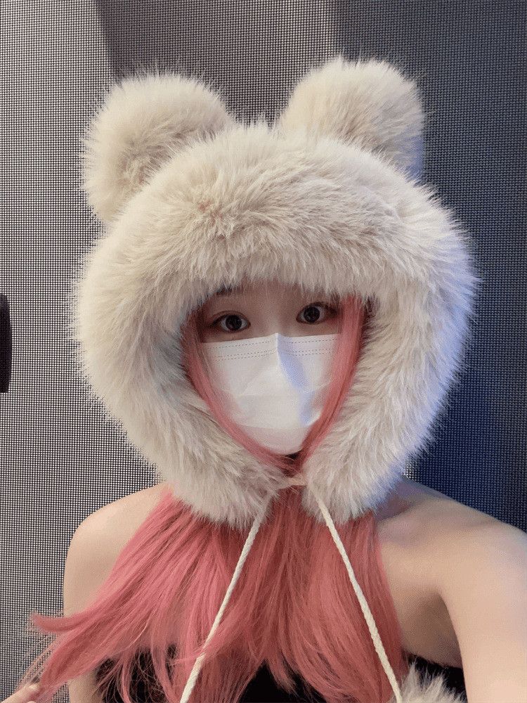 Japanese Brand × Other Cute Bear Ear with Ball Hat Size ONE SIZE - 2 Thumbnail