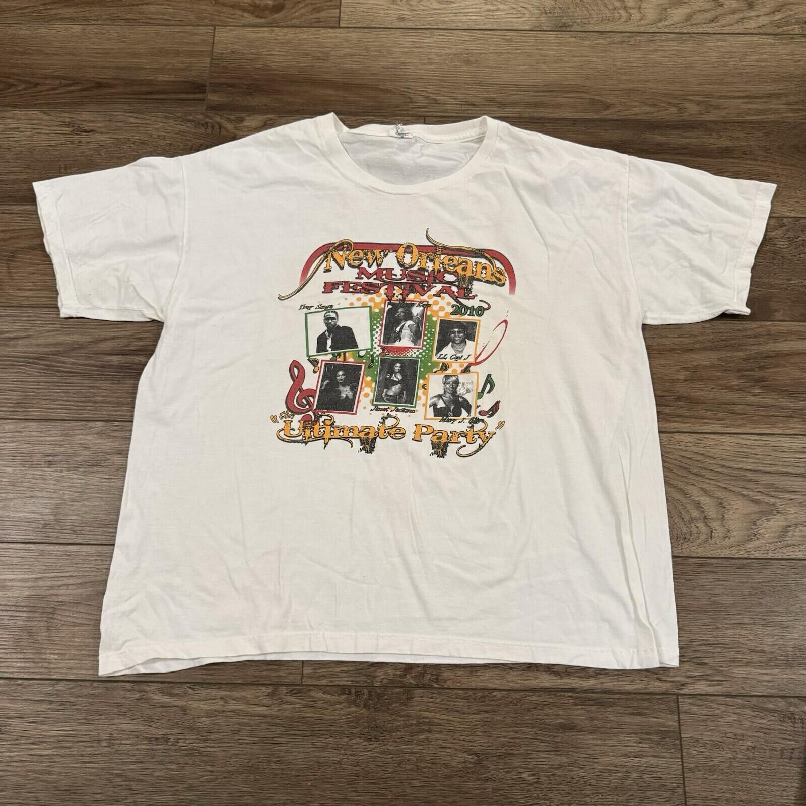 Vintage 2010 New Orleans Music Festival Shirt Rap Size US XXL / EU 58 / 5 - 1 Thumbnail