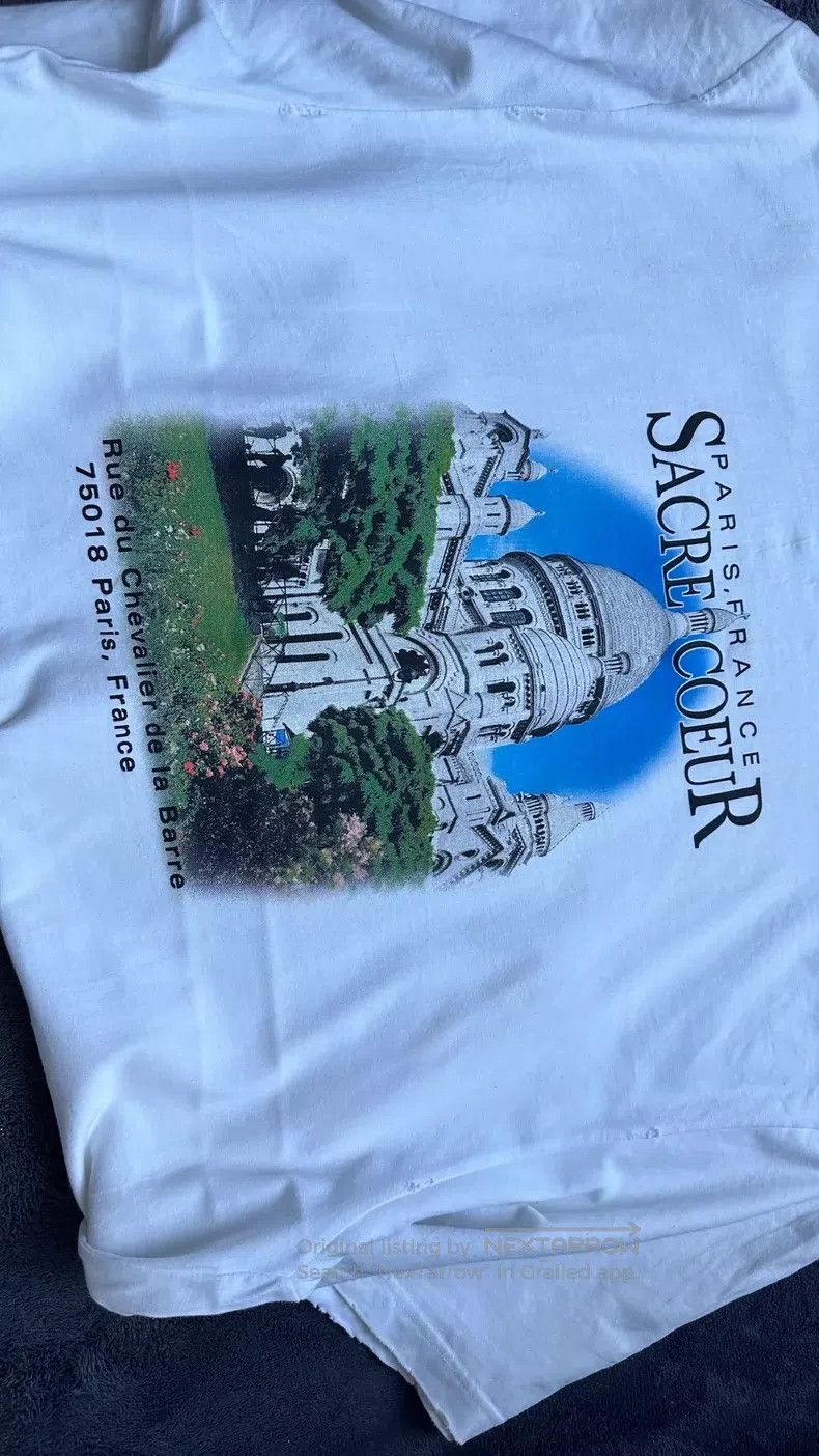 Balenciaga Balenciaga White Cathedral Castle Short Sleeve, Size M Size US M / EU 48-50 / 2 - 5 Thumbnail