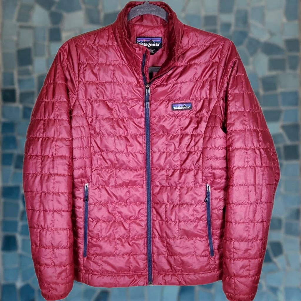 Patagonia Patagonia Nano Puff Jacket Arrow Red Zip Puffer Primaloft Gold 84217 Women's S Size S / US 4 / IT 40 - 1 Thumbnail