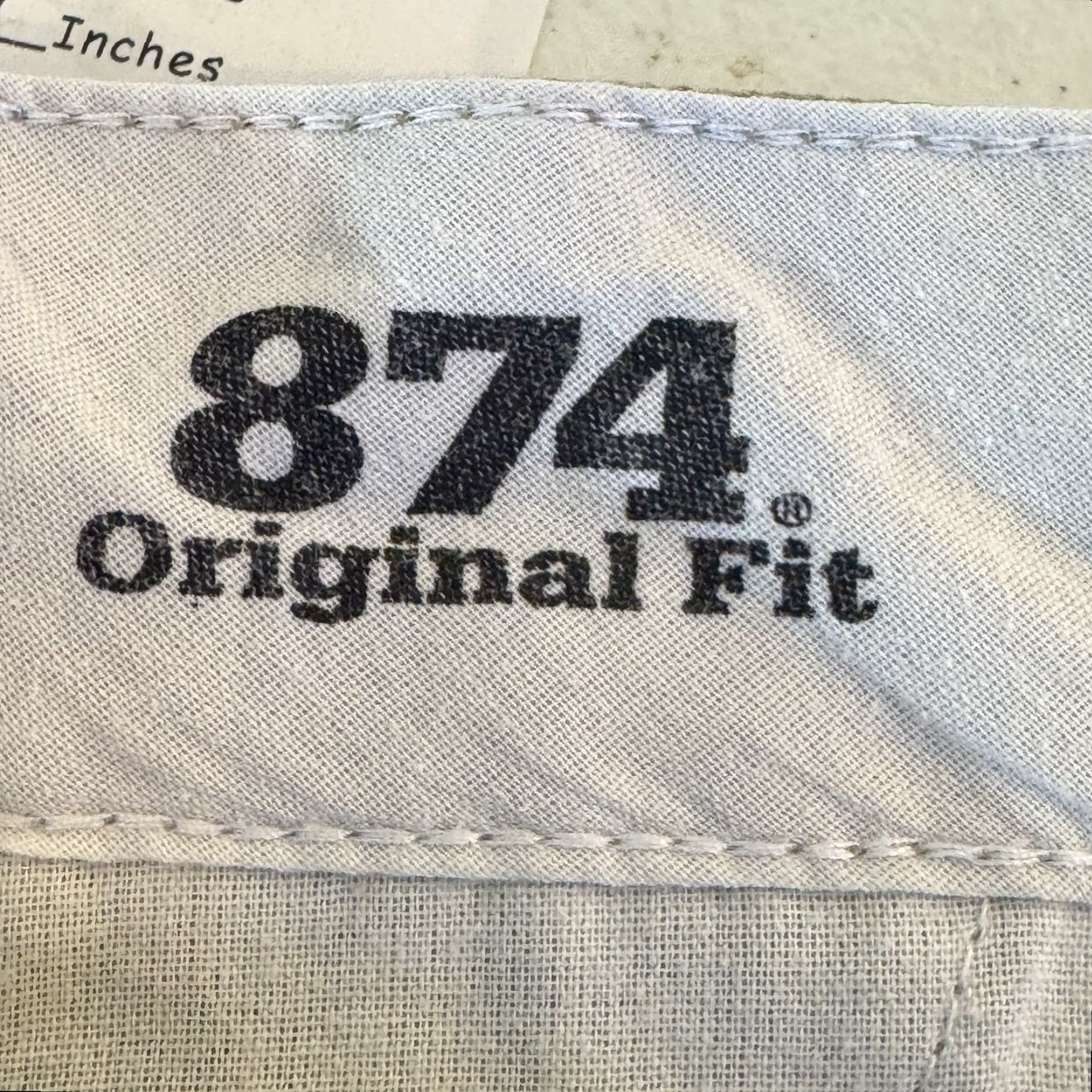 Dickies Dickies 874 Pants Mens 32x30 Beige Original Fit Workwear Straight Leg Size US 32 / EU 48 - 5 Thumbnail