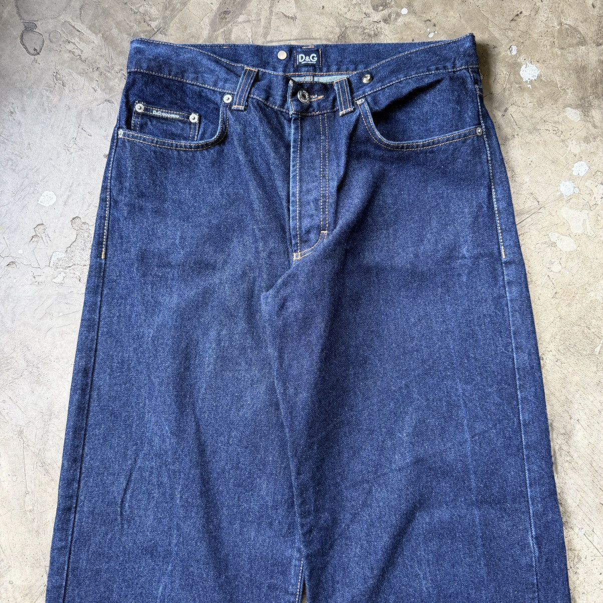 Dolce & Gabbana Dolce & Gabbana - Archive Denim Baggy Jeans Size US 33 - 3 Thumbnail