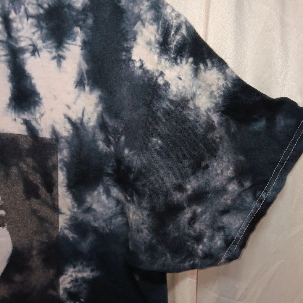 Serengeti Selena, t shirt, blue/black tye dye, men's medium, euc Size US M / EU 48-50 / 2 - 7 Thumbnail