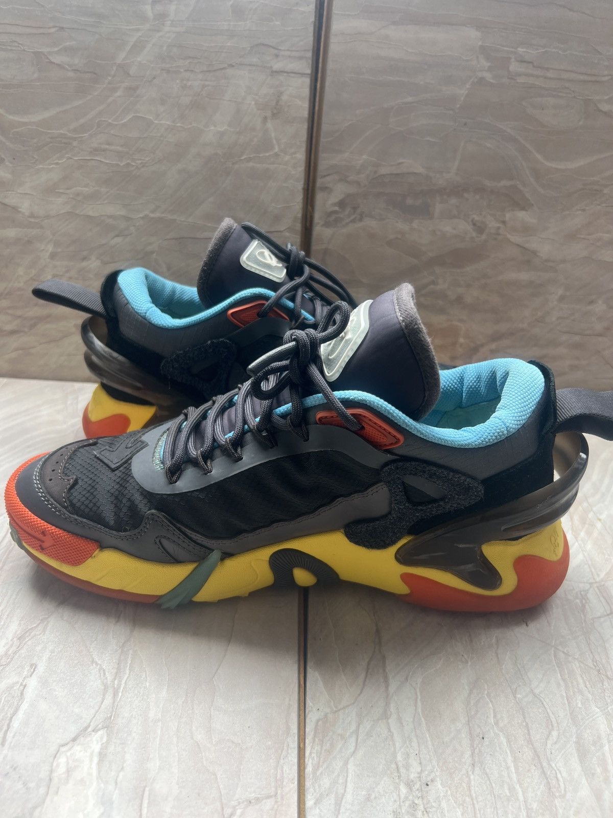 Off-White Off White ODSY 2000 Black Yellow Orange Size US 9 / EU 42 - 4 Thumbnail