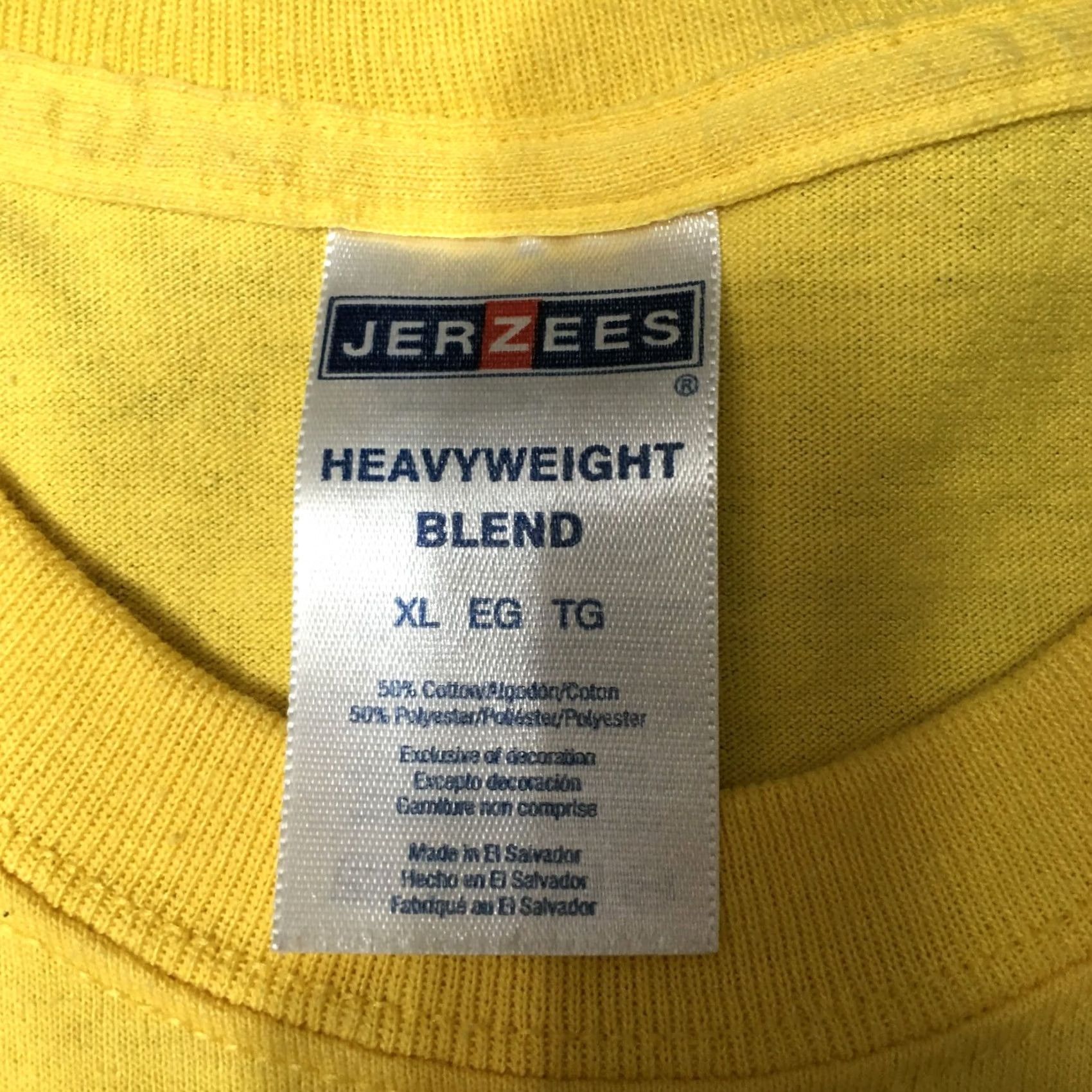 Jerzees Vintage Jerzees Shirt Extra Large BLANK Y2K t-shirt Men's Size US XL / EU 56 / 4 - 2 Thumbnail