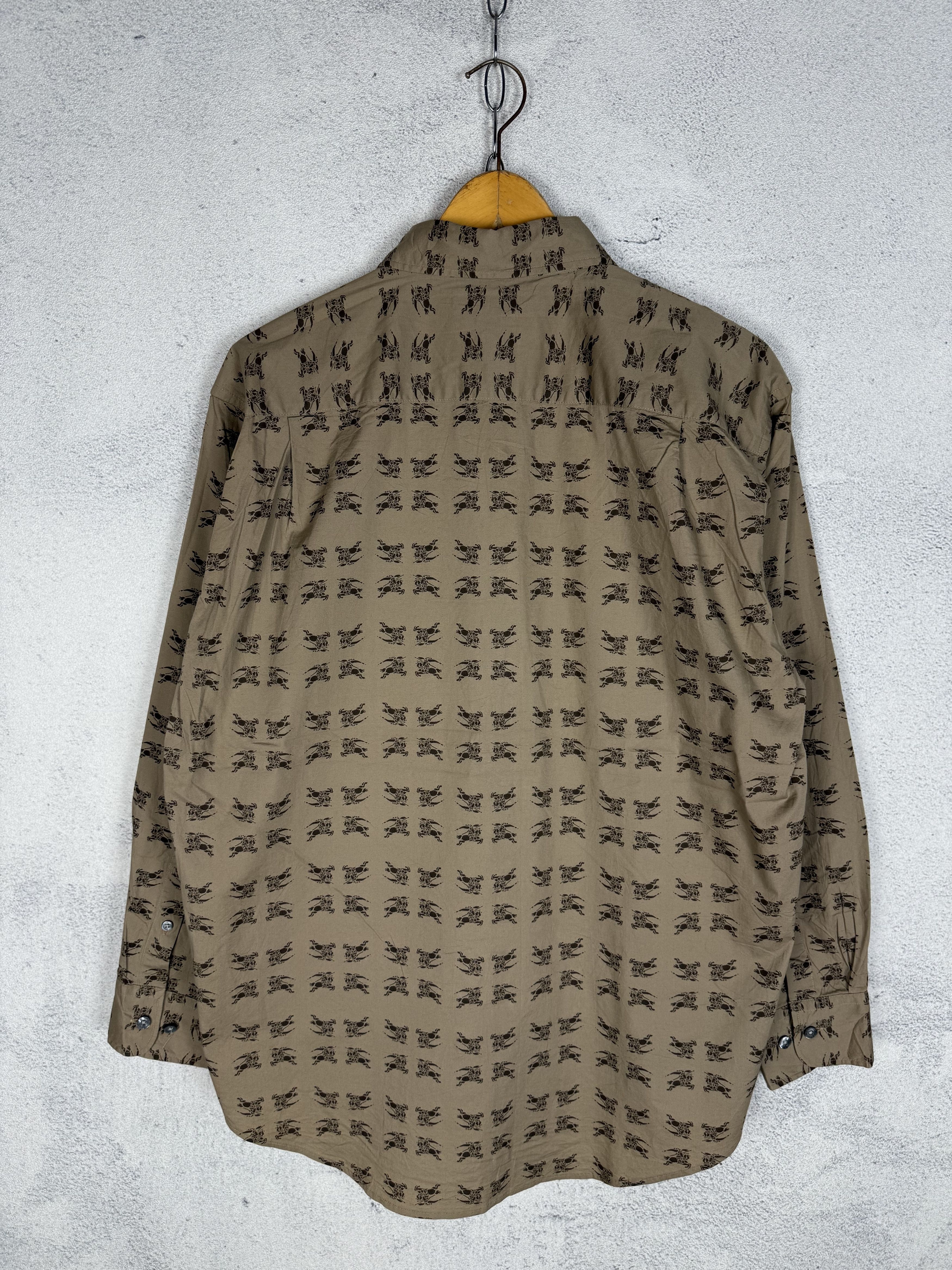 Burberry Vintage Burberry Button Down Shirt Size US L / EU 52-54 / 3 - 5 Thumbnail