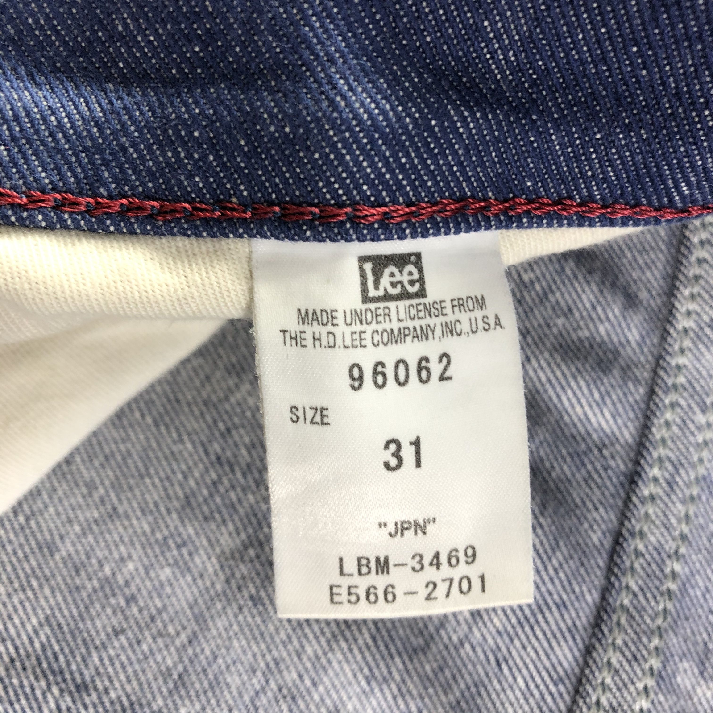 Lee × Vintage Vintage Blue Wash Lee Jeans-JM3263 Size US 33 - 10 Thumbnail