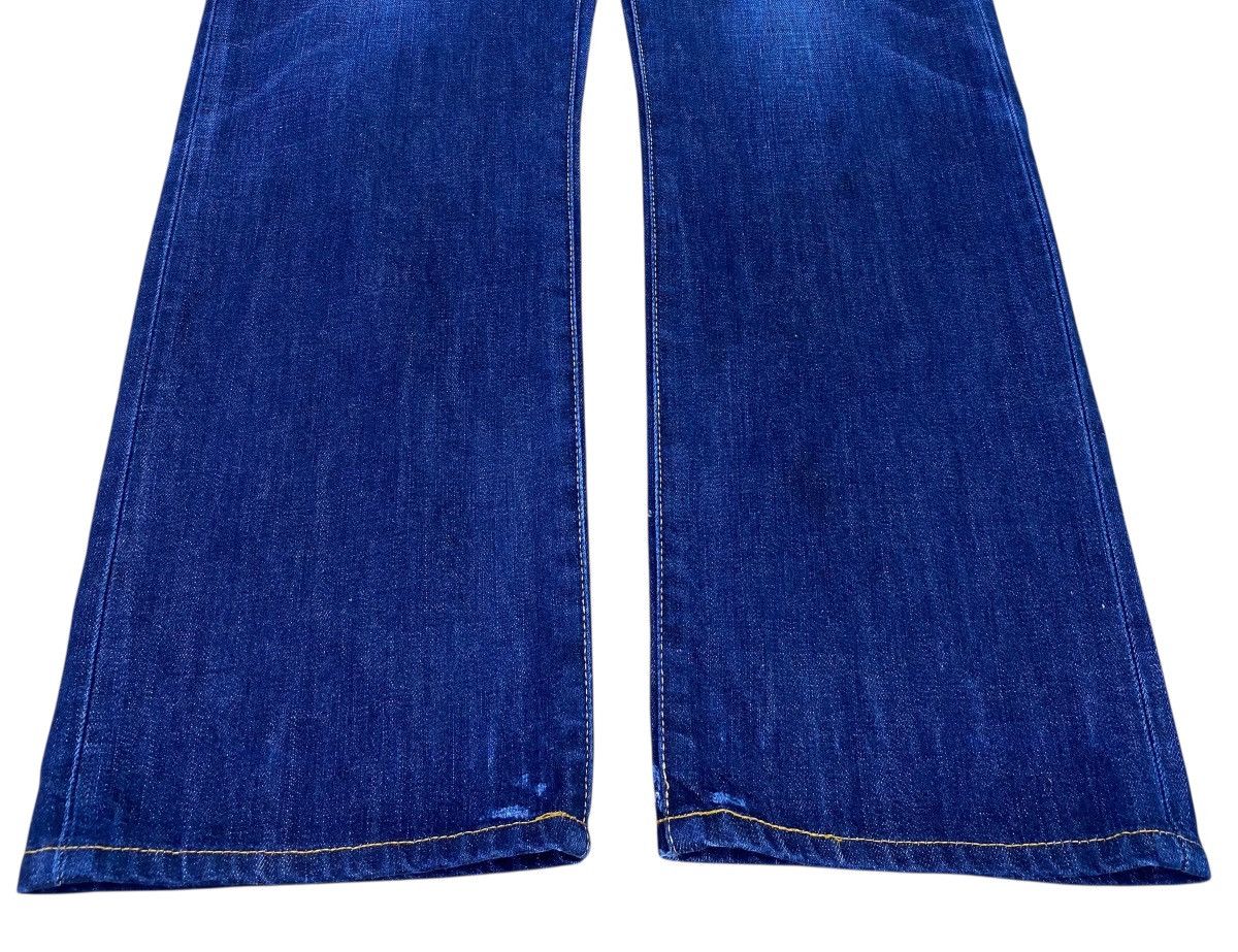 Levi's Levi’s Blue Wash Whiskered Style Straight Leg Jeans Size US 35 - 5 Thumbnail