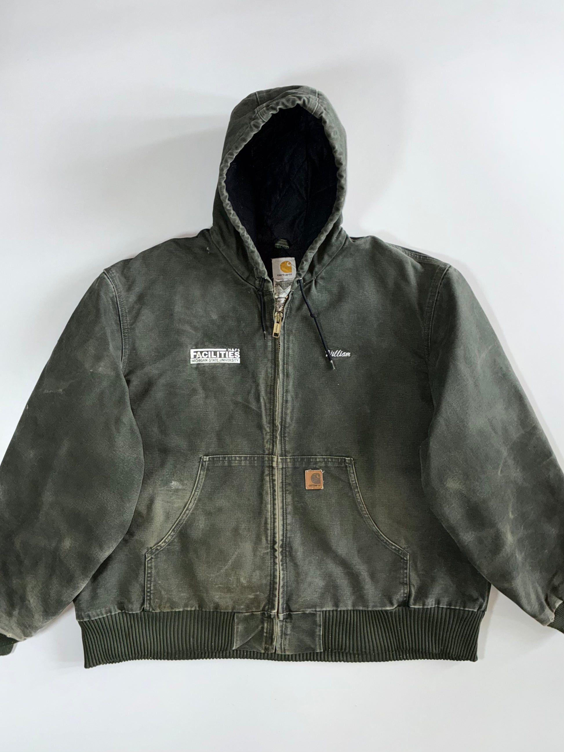 Carhartt Carhartt Active J130 MOSS Work Jacket Size US XXL / EU 58 / 5 - 3 Thumbnail