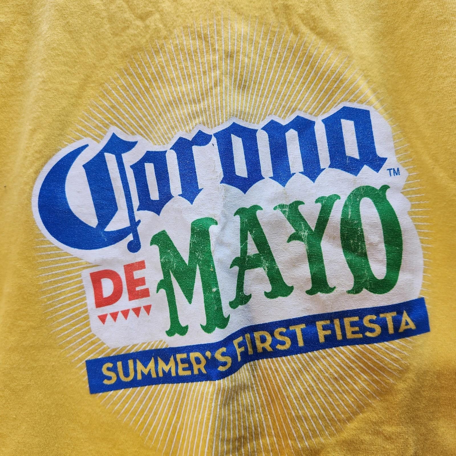 Other Corona Beer Cinco De Mayo Tshirt Yellow Size XL Size US XL / EU 56 / 4 - 2 Thumbnail