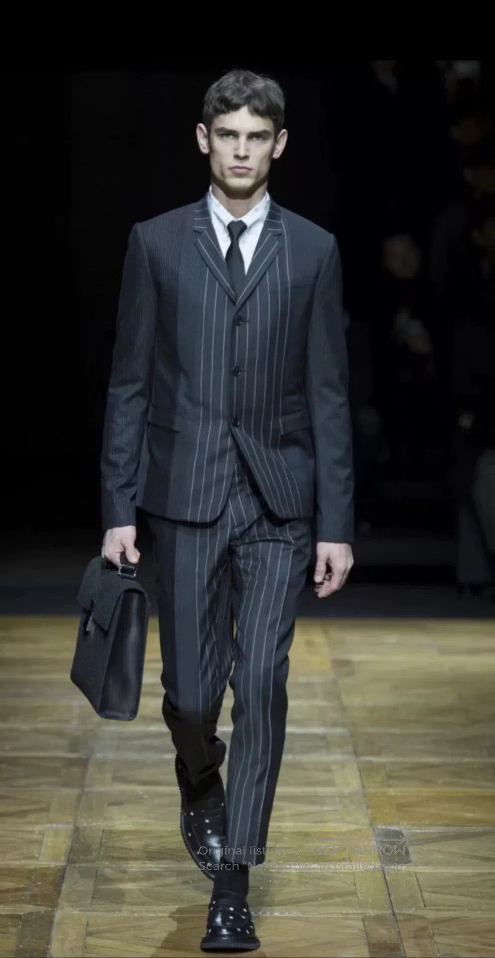 Dior Dior Homme 14FW Runway Patchwork Blazer. Size US S / EU 44-46 / 1 - 9 Thumbnail