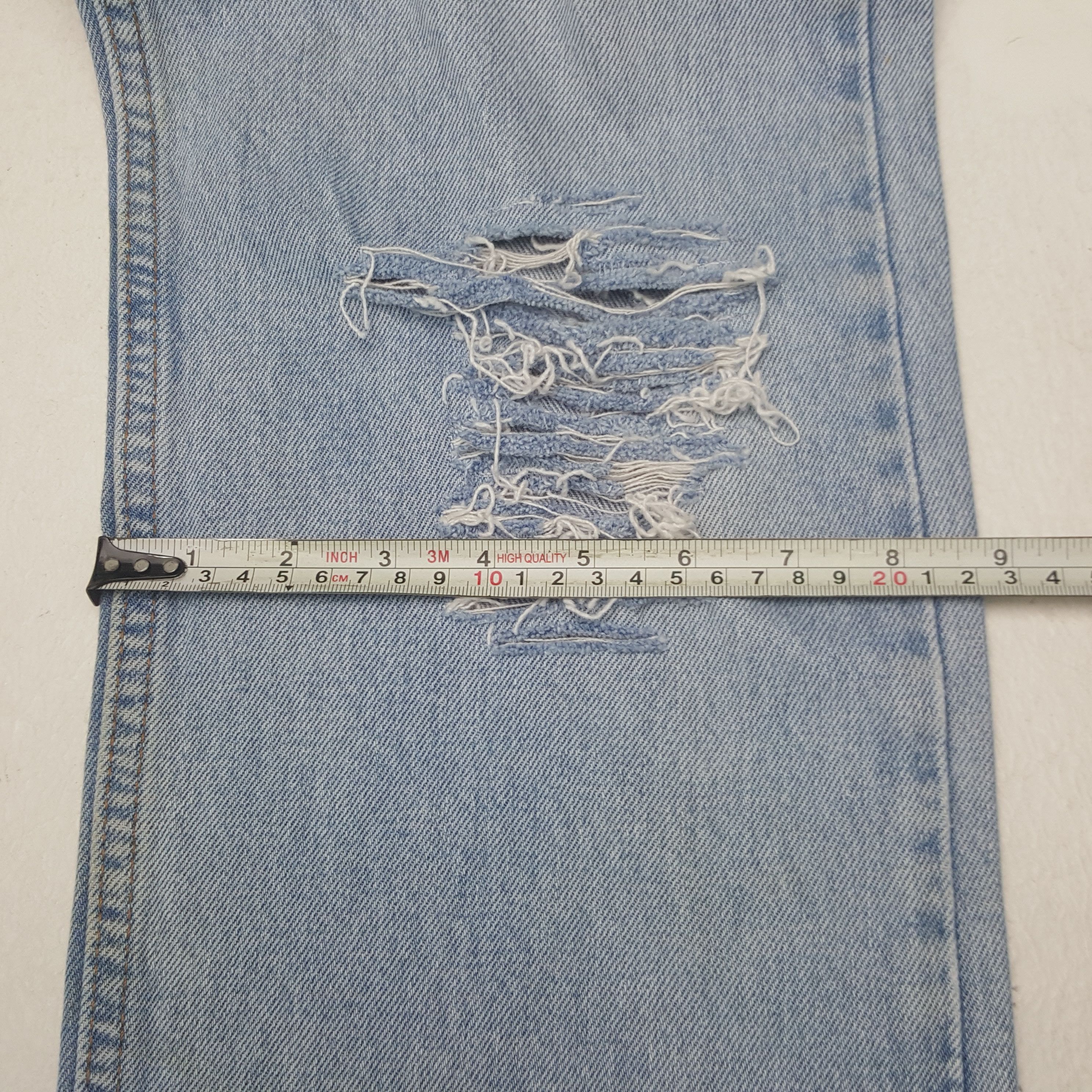 Levi's × Vintage Vintage Levi's Distressed Style Denim Jeans Size US 32 / EU 48 - 10 Thumbnail