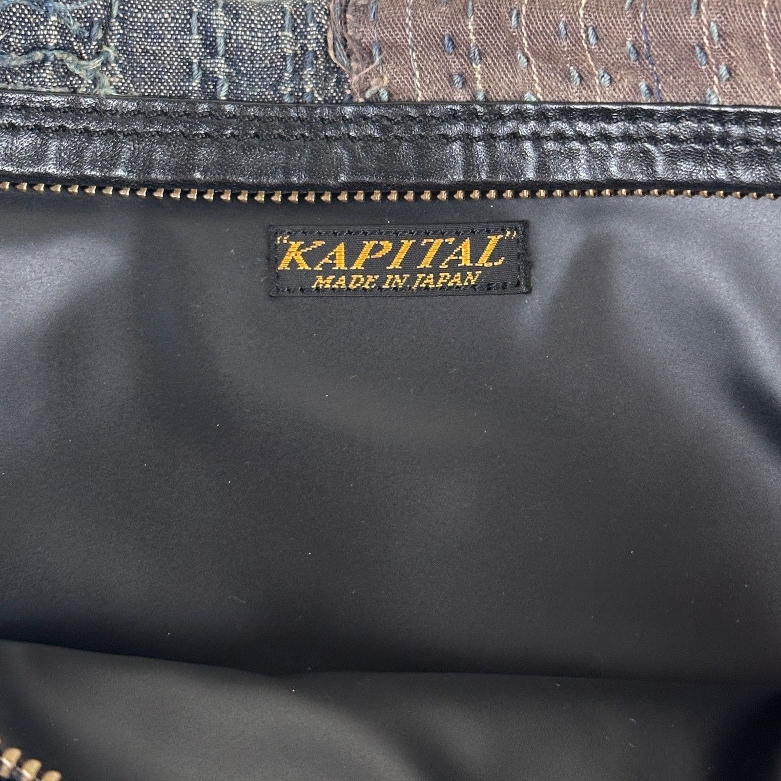 Kapital Kountry Boro Denim Pouch Size ONE SIZE - 9 Thumbnail