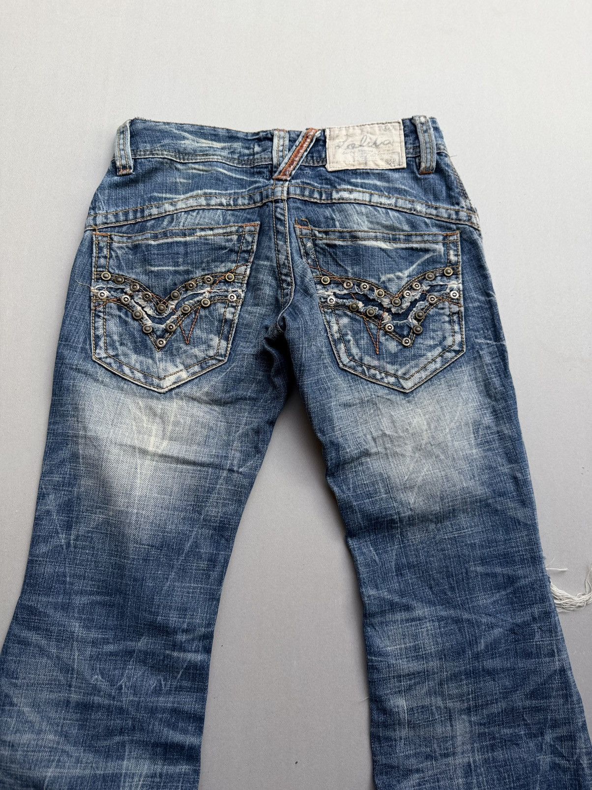 Japanese Brand Lolita flare jeans Size US 26 / EU 42 - 6 Thumbnail