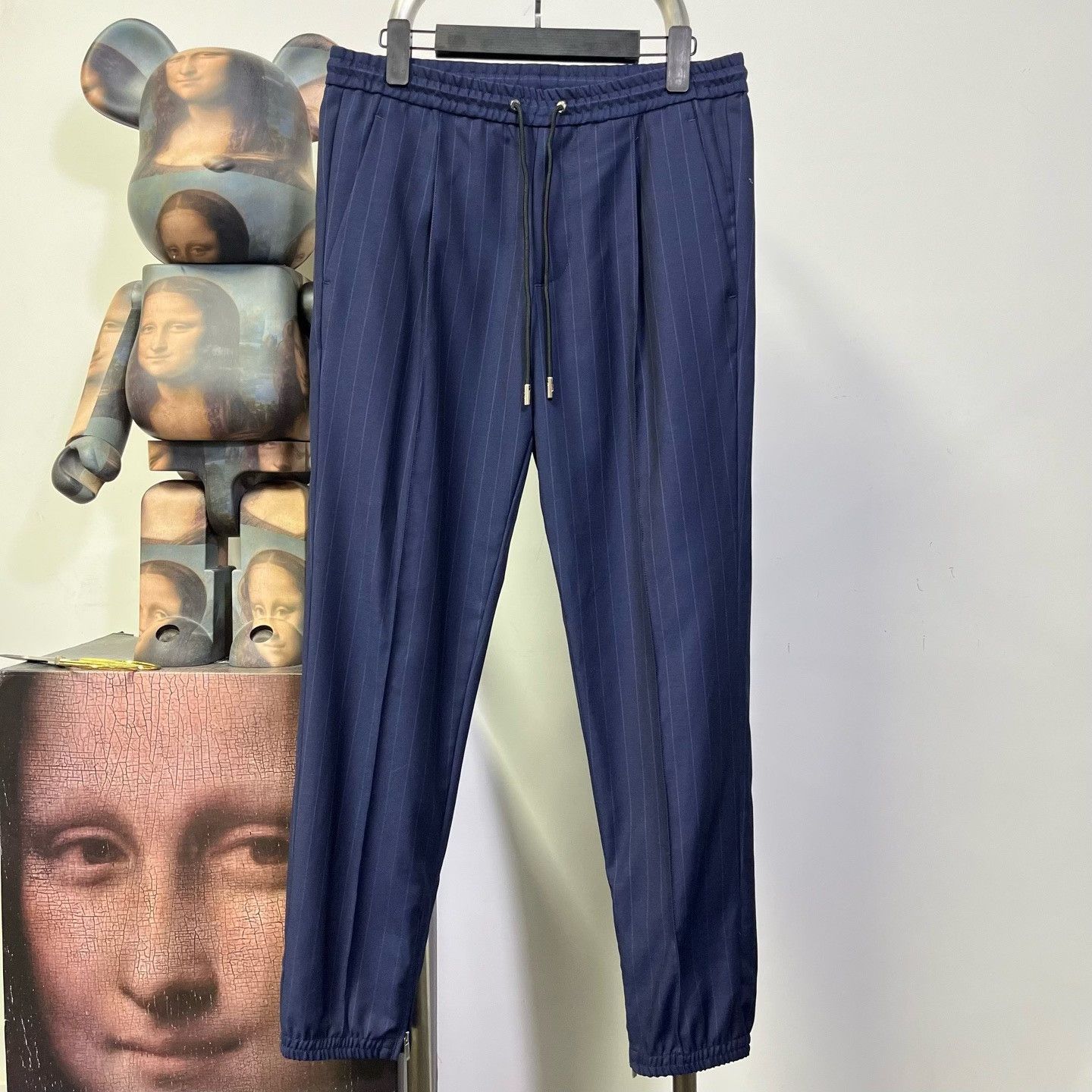 Dior Dior Pinstripe Virgin Wool Joggers 44 Size US 28 / EU 44 - 1 Thumbnail
