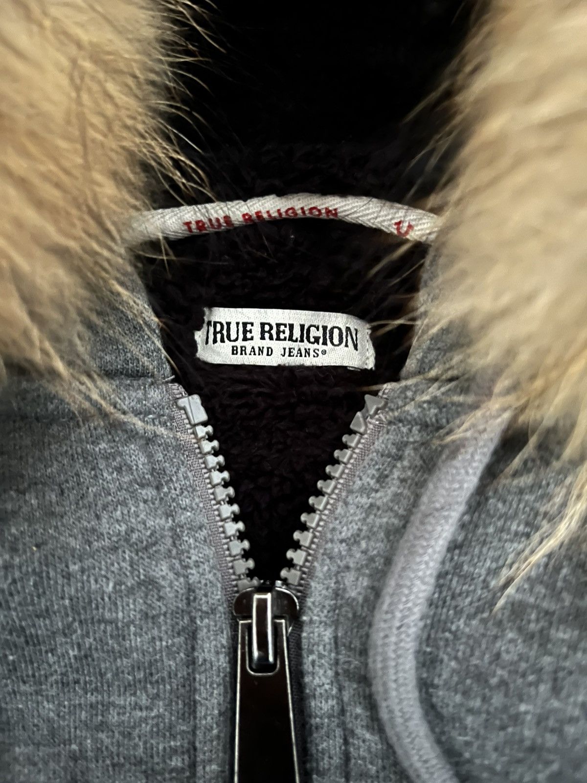 True Religion True religion faux fur logo hoodie Size US XL / EU 56 / 4 - 7 Thumbnail