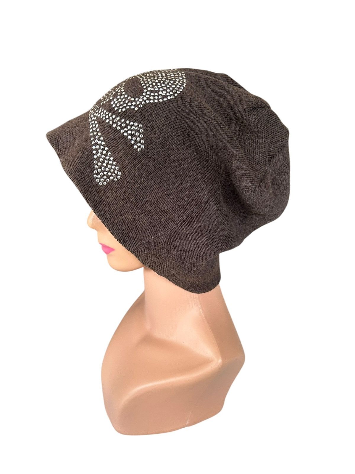 Japanese Brand × Kapital × Vintage Sunfaded Skull Japanese Punk Bondage Style big Beanie Hats Size ONE SIZE - 3 Thumbnail
