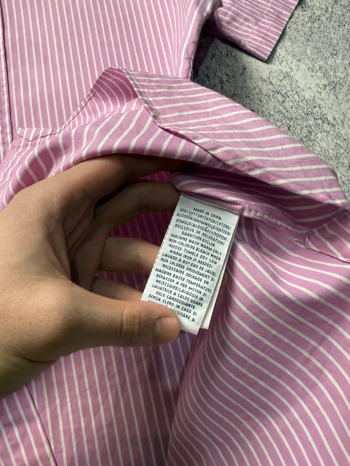 Polo Ralph Lauren Vintage RALPH LAUREN Striped Short Sleeved Shirt Rare Size US XL / EU 56 / 4 - 15 Thumbnail