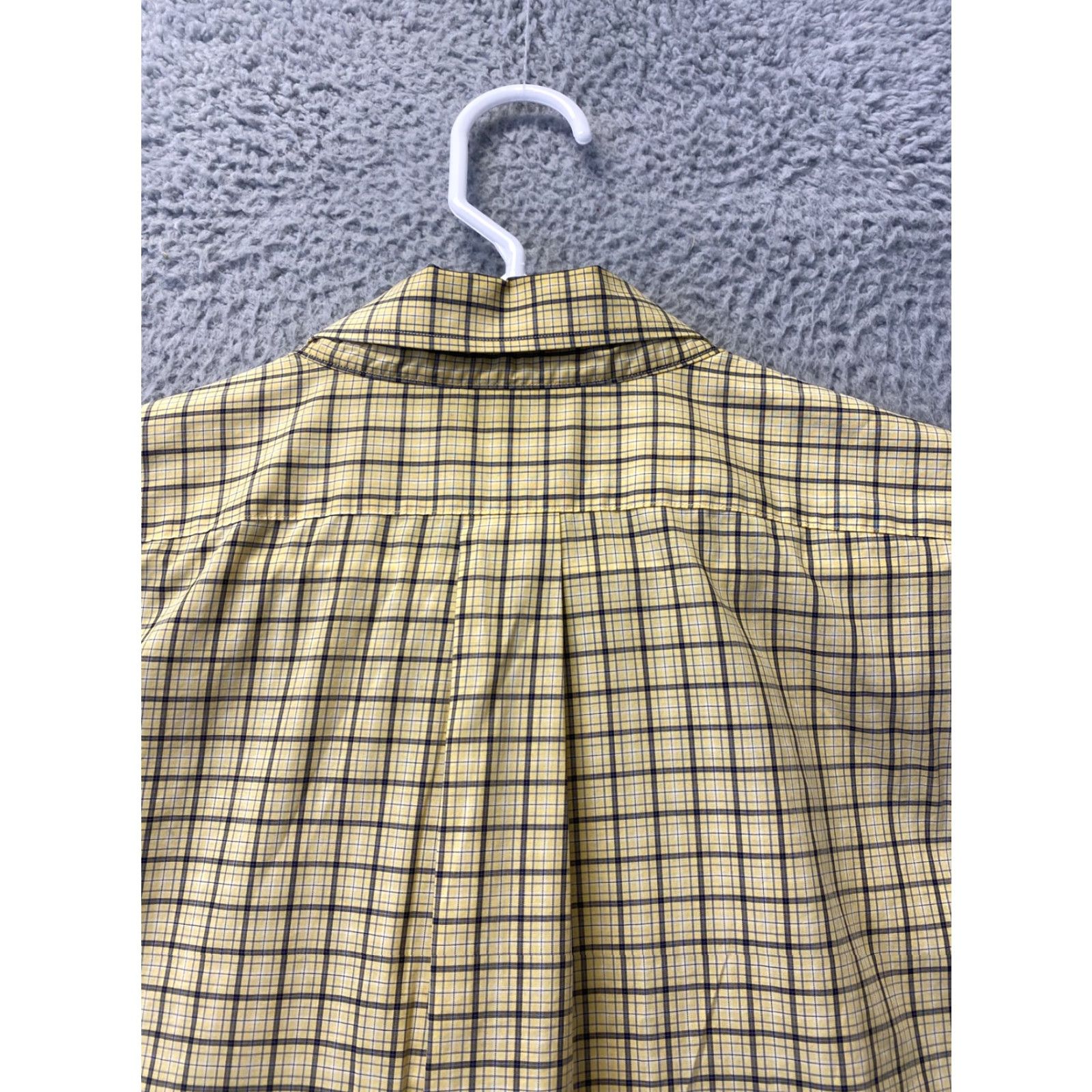 Cremieux Daniel Cremieux Shirt Classics Mens XL Yellow Plaid Button /109-8 Size US XL / EU 56 / 4 - 8 Thumbnail