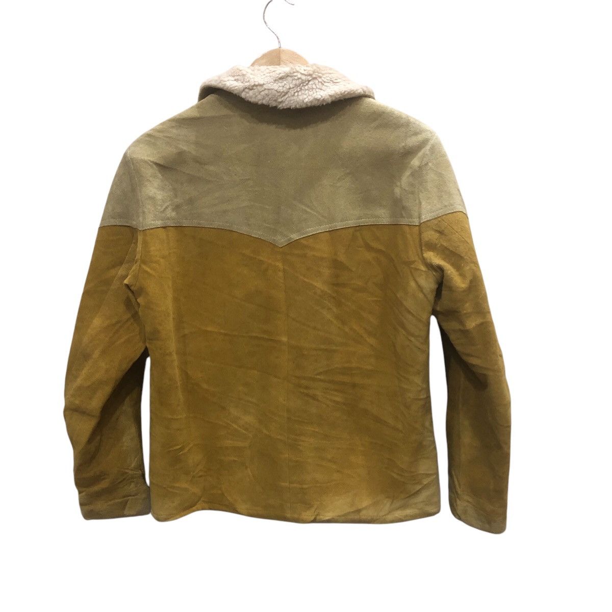 Japanese Brand × Leather Inpaichthys Kerri Cowhide Suede Boa Jacket Size US M / EU 48-50 / 2 - 5 Thumbnail