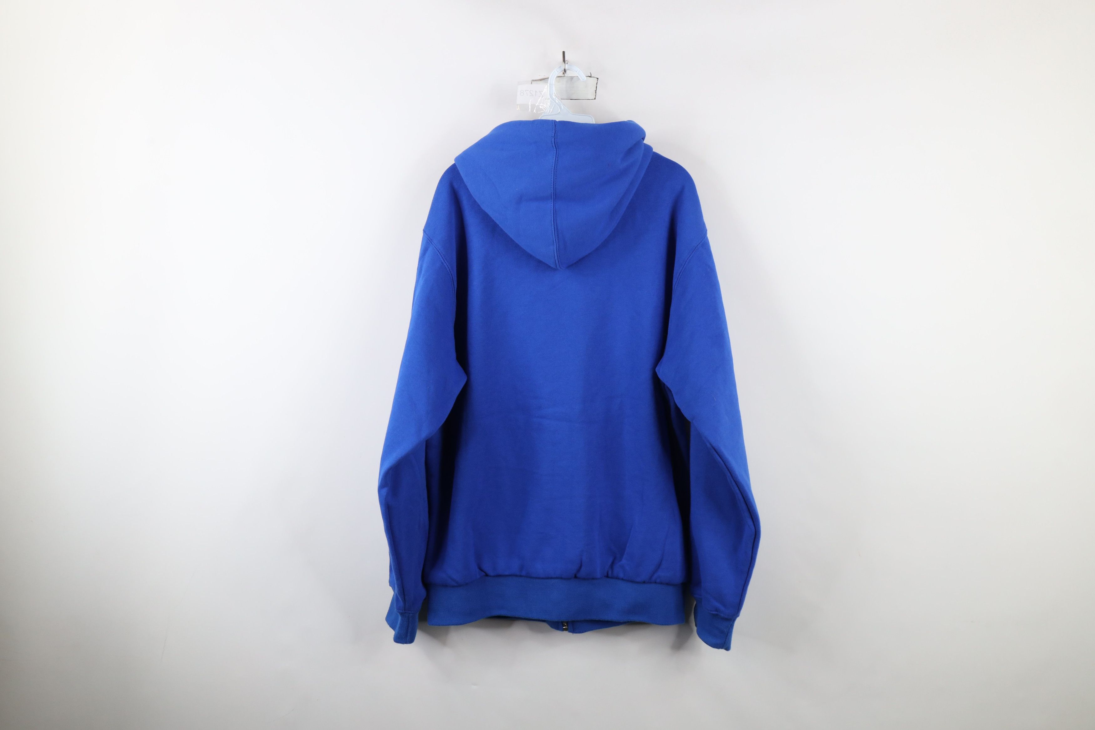 Vintage Vintage 90s Streetwear Double Wall Thermal Lined Hoodie Size US L / EU 52-54 / 3 - 12 Thumbnail