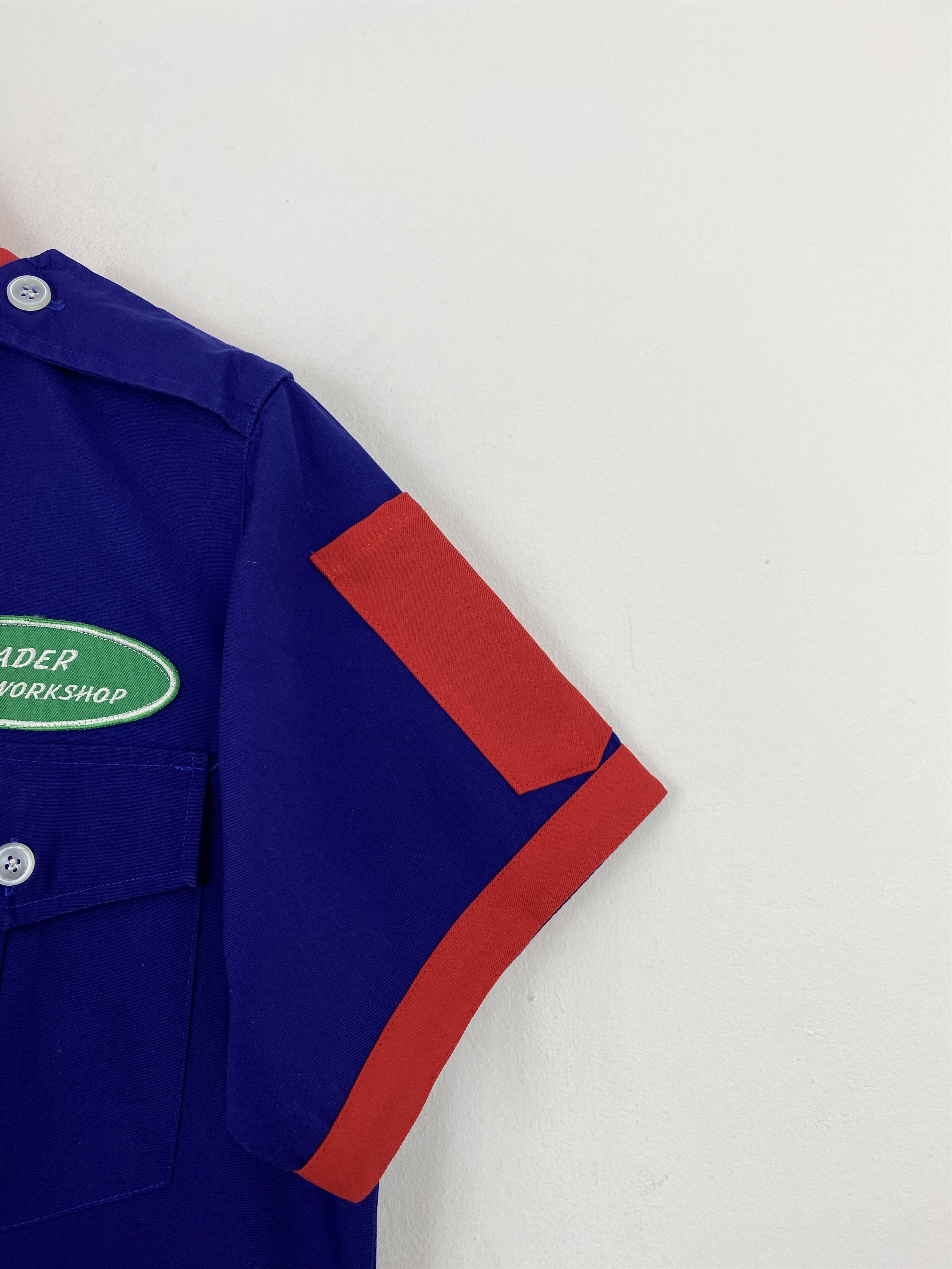 Japanese Brand × Vintage 80s Vintage Japanese Brand Worker Button Up Workwear J1804 Size US M / EU 48-50 / 2 - 6 Thumbnail