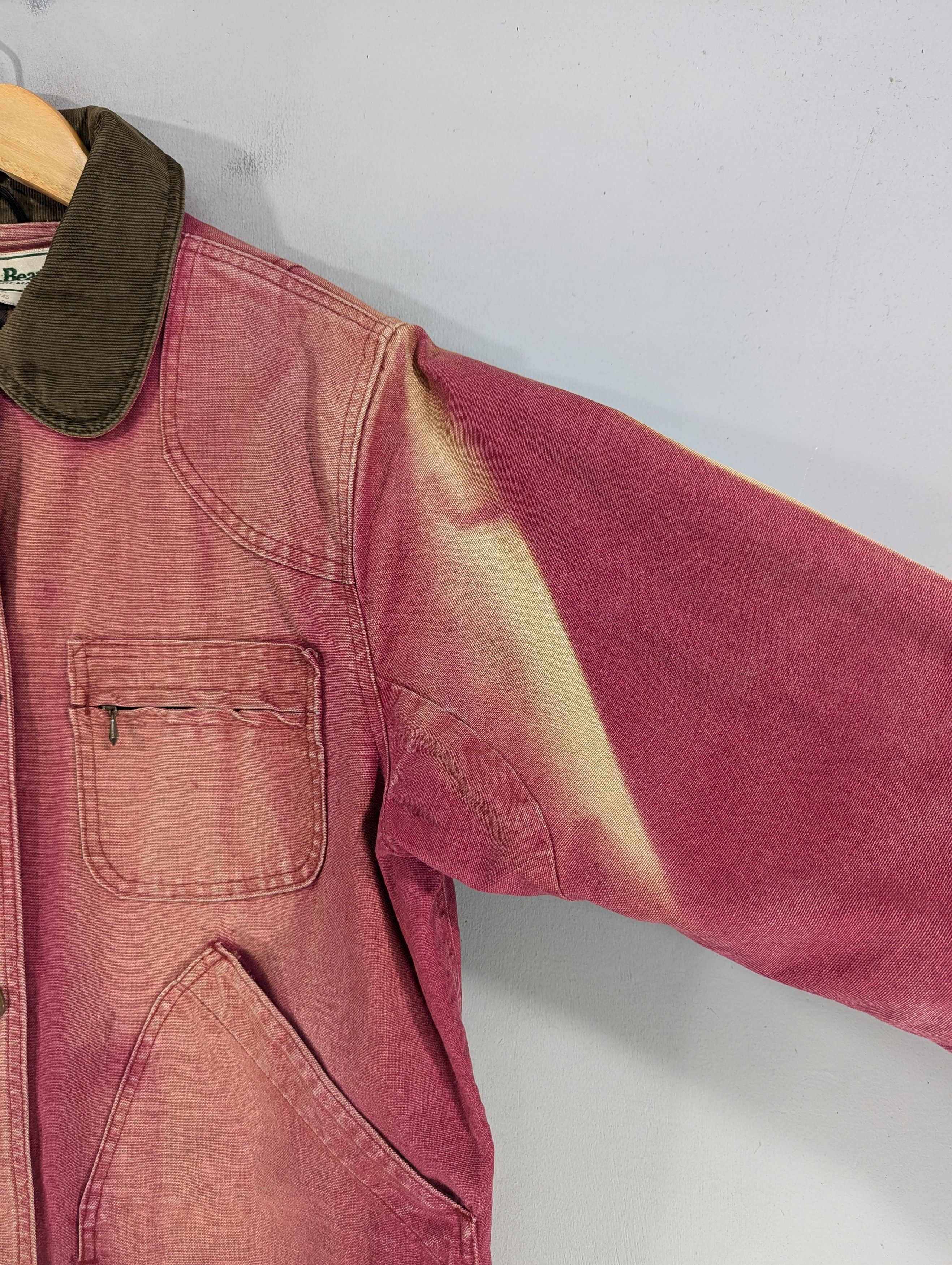 L.L. Bean Vintage L.L.Bean Blanket Lined Chore Sunfaded Jacket Size M / US 6-8 / IT 42-44 - 9 Thumbnail