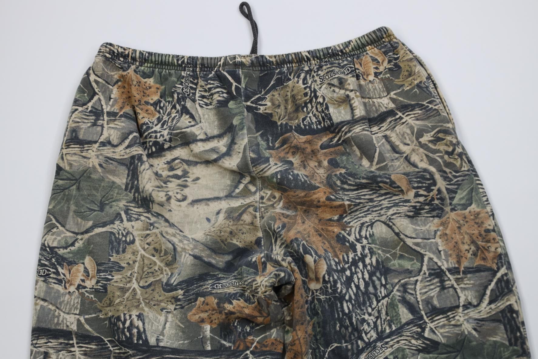 Cabelas Vintage 90s Y2K Cabelas Camouflage Sweatpants Joggers Pants Size US 36 / EU 52 - 11 Thumbnail