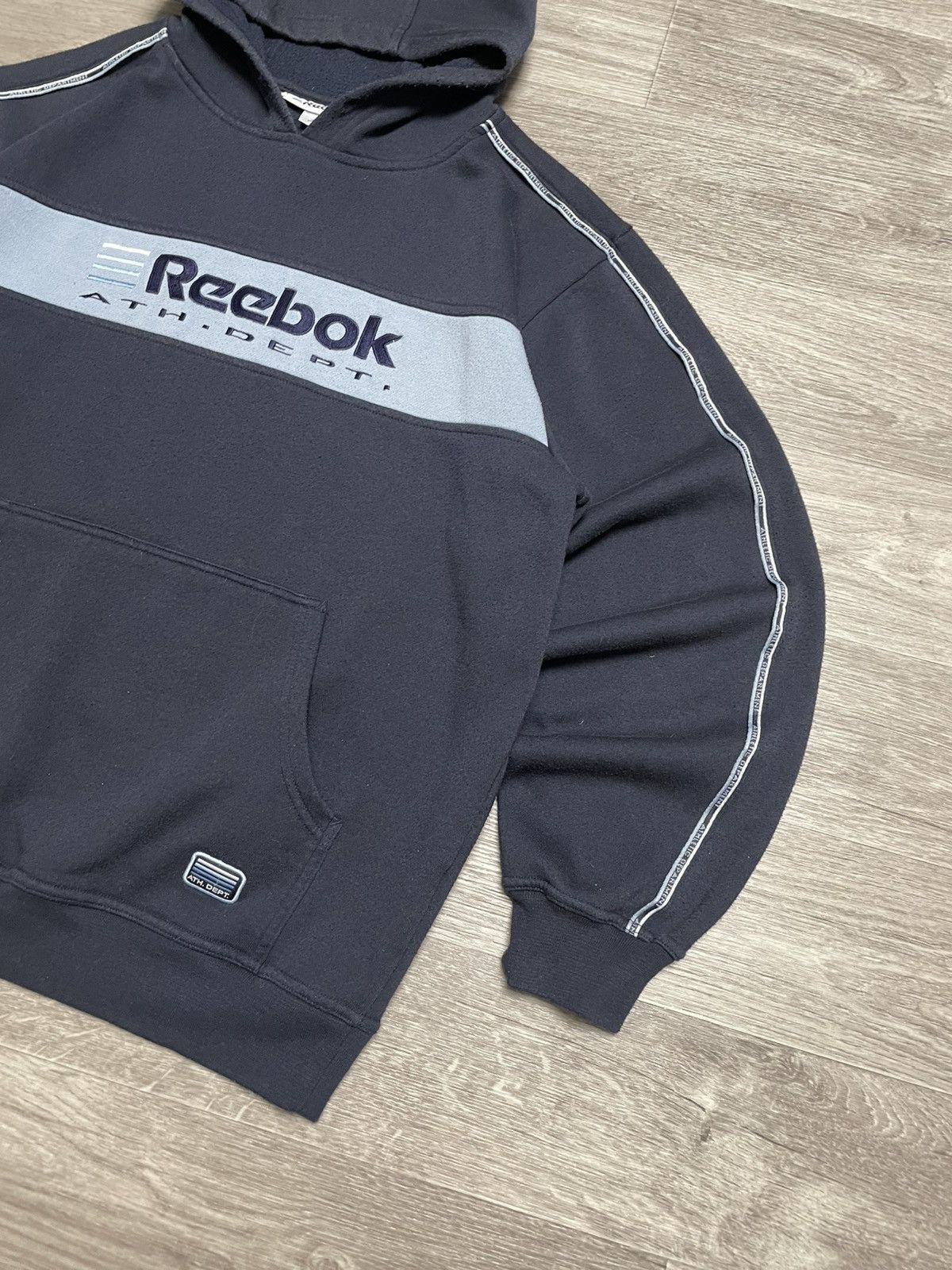 Reebok Vintage Reebok Athletic Dept. Hoodie 90s Size US S / EU 44-46 / 1 - 7 Thumbnail