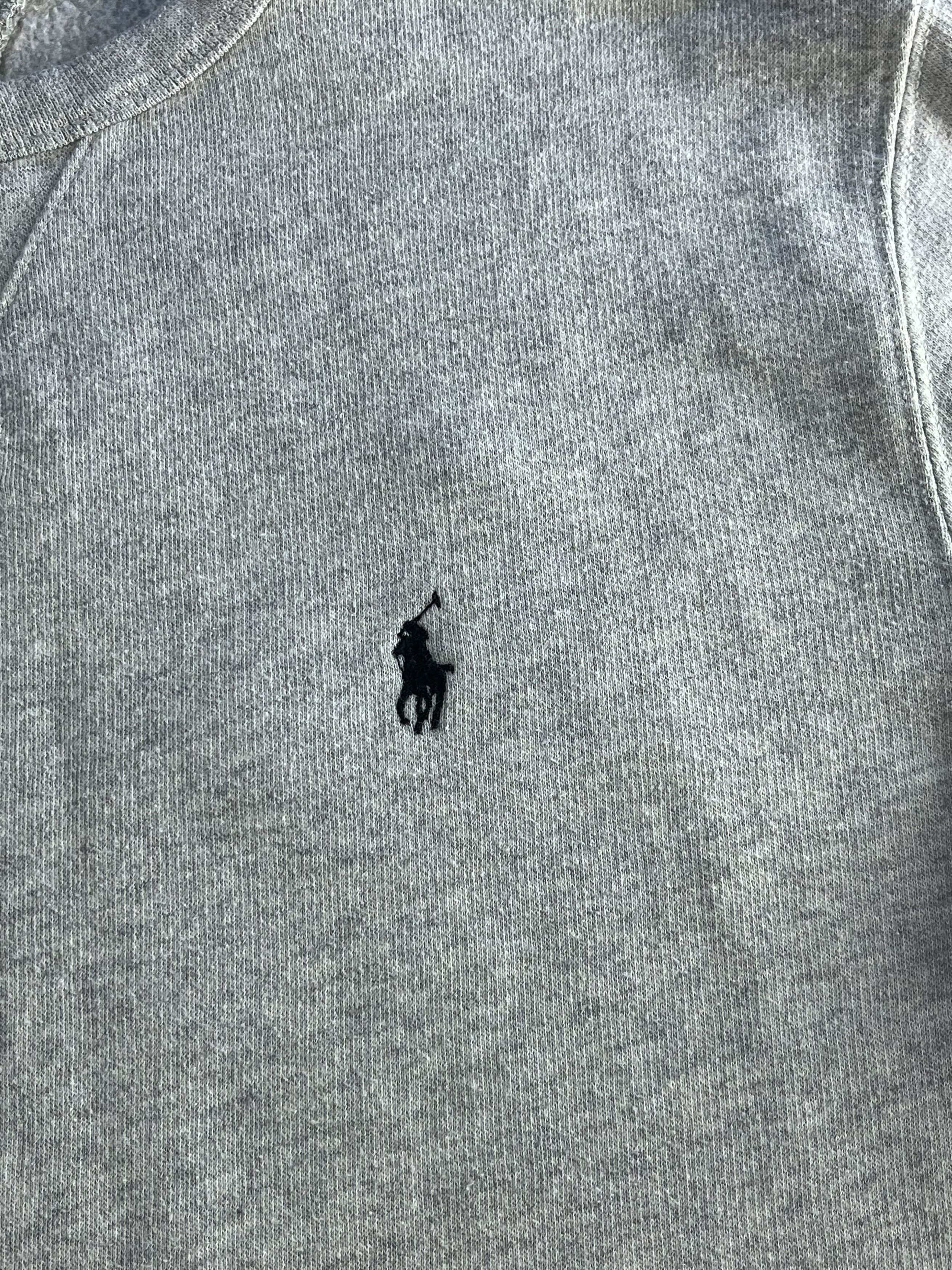 Polo Ralph Lauren × Ralph Lauren Polo Ralph Lauren Basic Grey Sweatshirt Size US M / EU 48-50 / 2 - 2 Thumbnail
