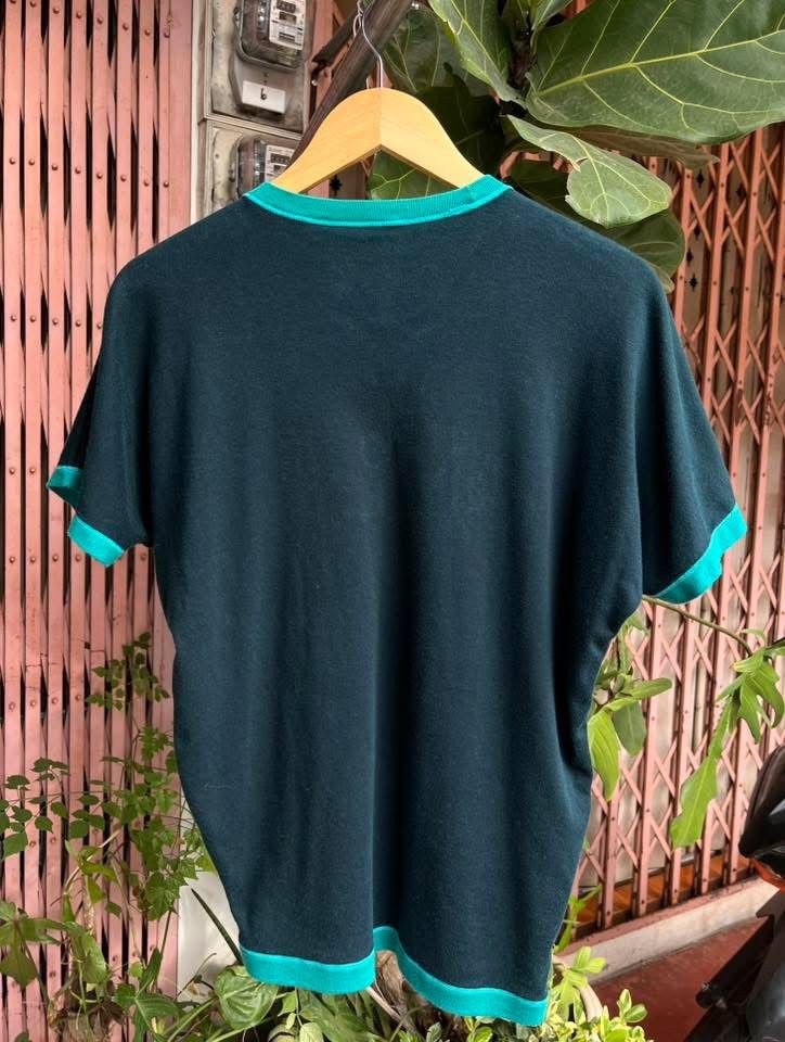 Issey Miyake × Japanese Brand RARE Vintage ISSEY SKYLINE Big Logo Reversible T-Shirt Size US L / EU 52-54 / 3 - 4 Thumbnail
