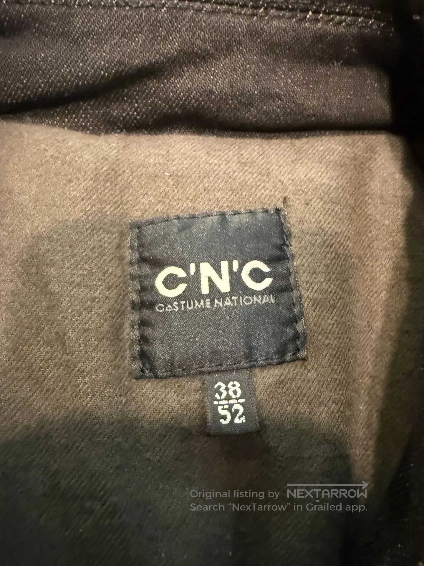 Japanese Brand CNC Canvas Jacket for Stylish Comfort. Size US L / EU 52-54 / 3 - 4 Thumbnail