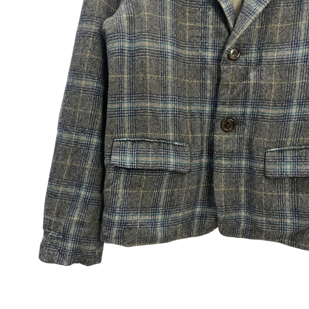 45rpm Vintage 45rpm Checkered Coat Jacket Size M / US 6-8 / IT 42-44 - 3 Thumbnail