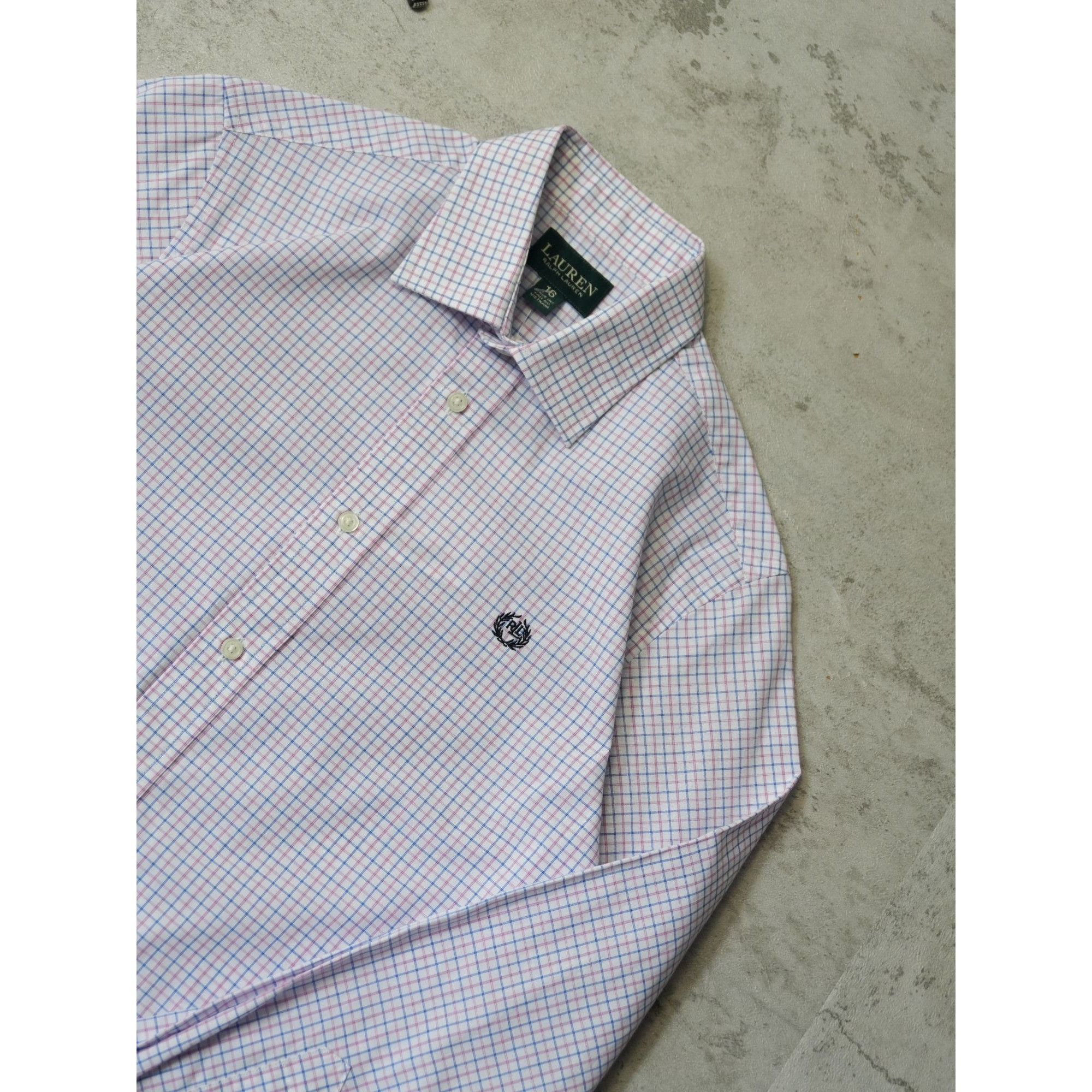 Polo Ralph Lauren Polo Ralph Lauren Checkered Button Up Shirt Size L / US 10 / IT 46 - 3 Thumbnail