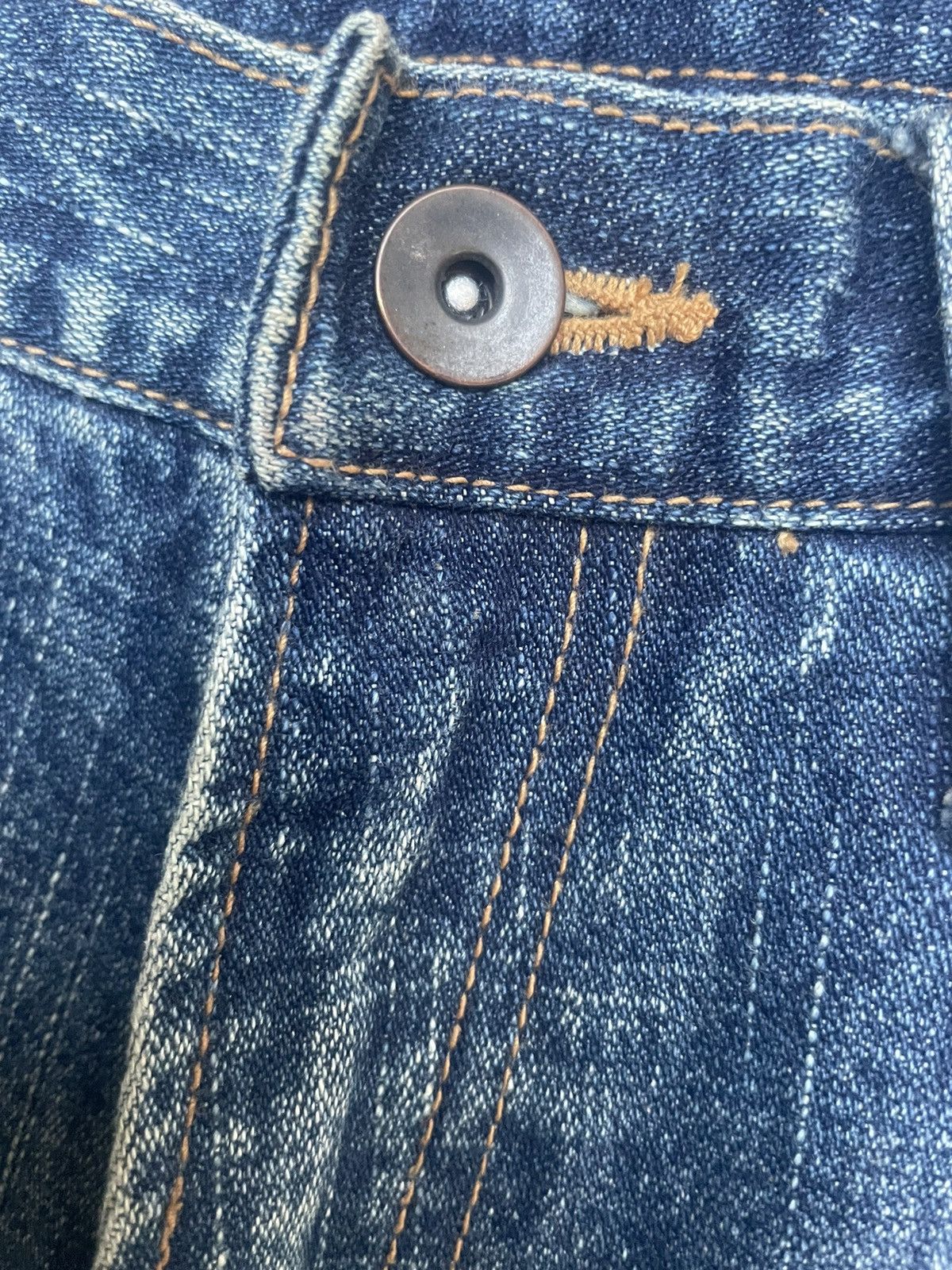 Japanese Brand Gland Edge Selvedge Custom Denim Size US 33 - 19 Thumbnail