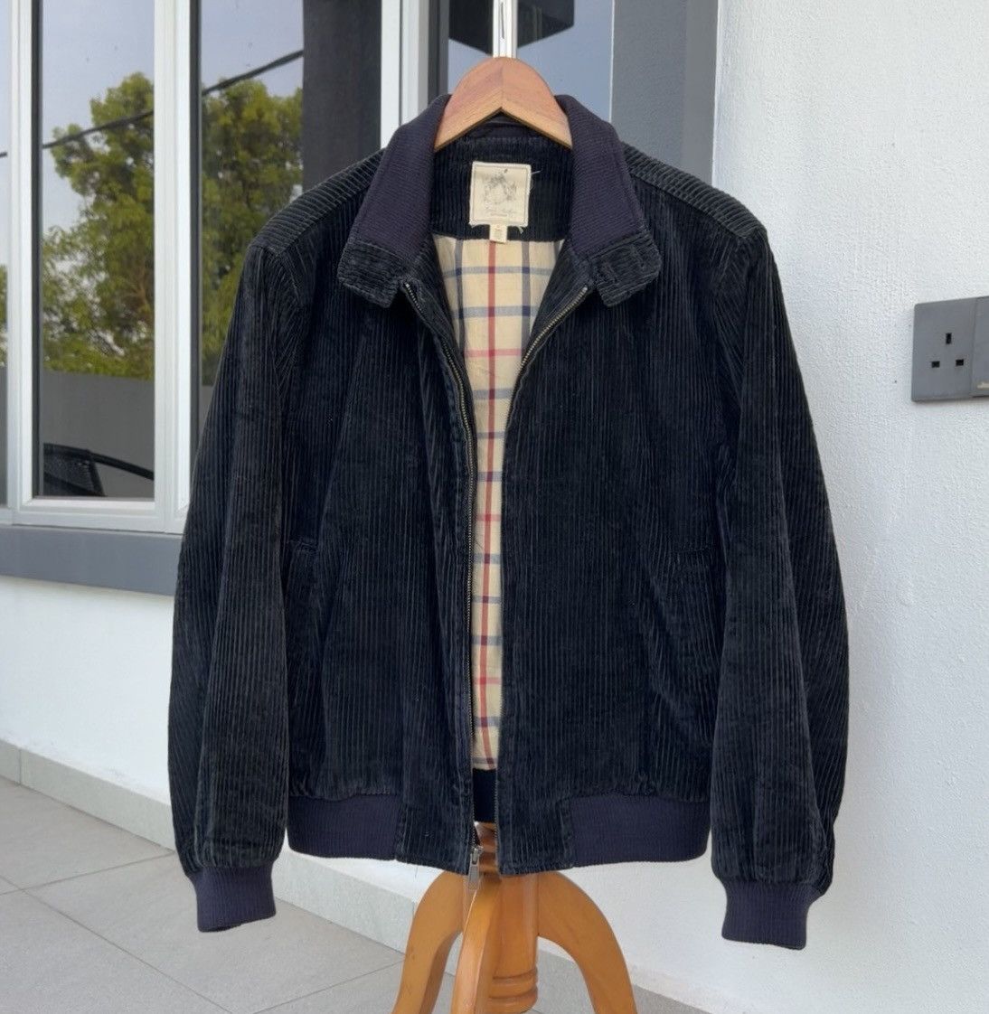 Brooks Brothers Vintage Brooks Brothers Outerwear Corduroy Bomber Jacket Size US S / EU 44-46 / 1 - 7 Thumbnail