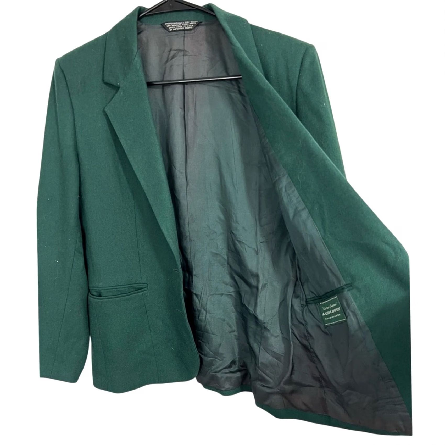 Vintage VTG 50’s Dartmouth Outfitters Class Reunion Jacket James Campion Union Made USA Wool Blazer Mens M Green Varsity Jacket Reg Size Size 40R - 5 Thumbnail