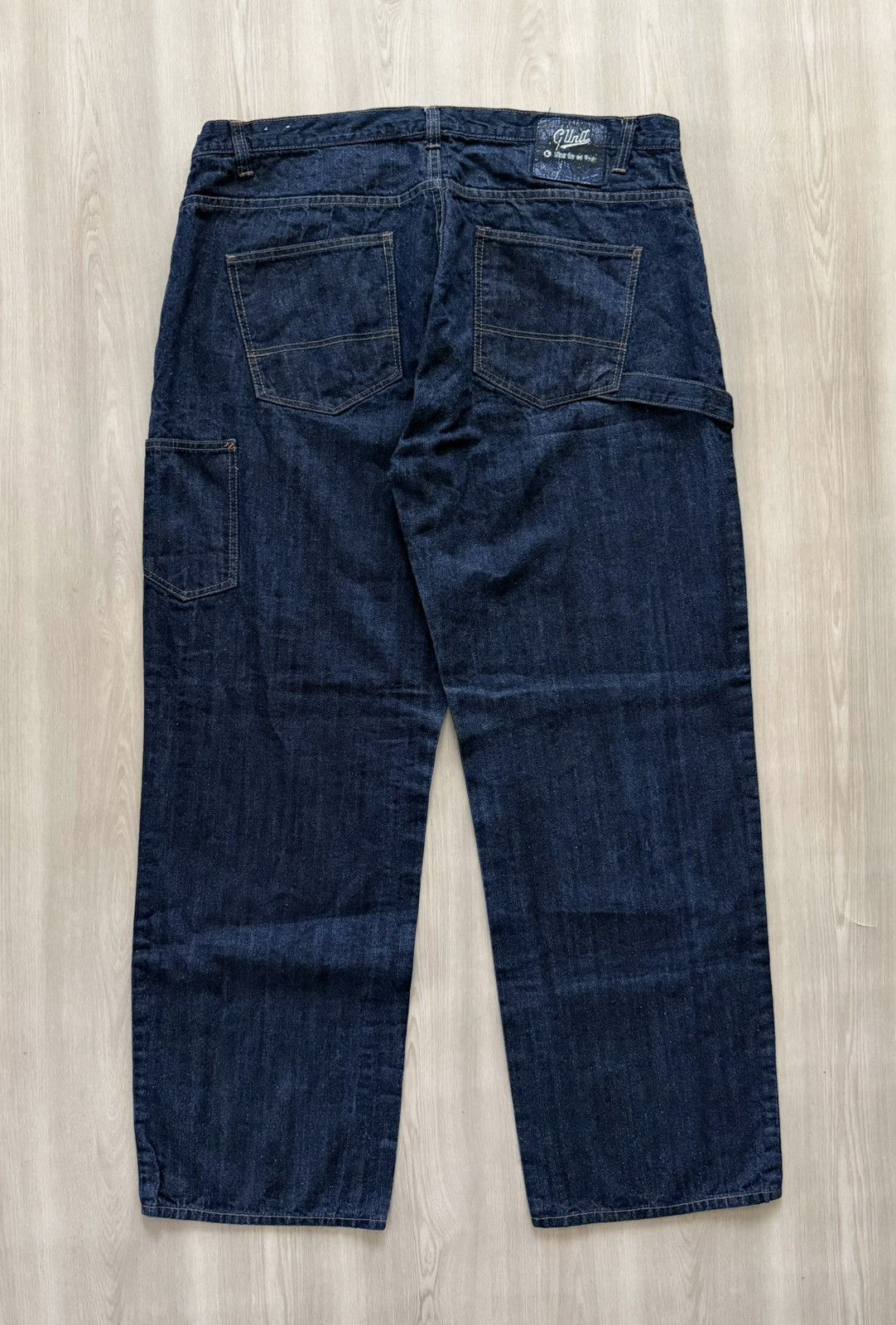 Vintage Vintage G-Unit 50 Cent Wide Leg Carpenter Jeans sz 42x34 Size US 42 / EU 58 - 1 Thumbnail