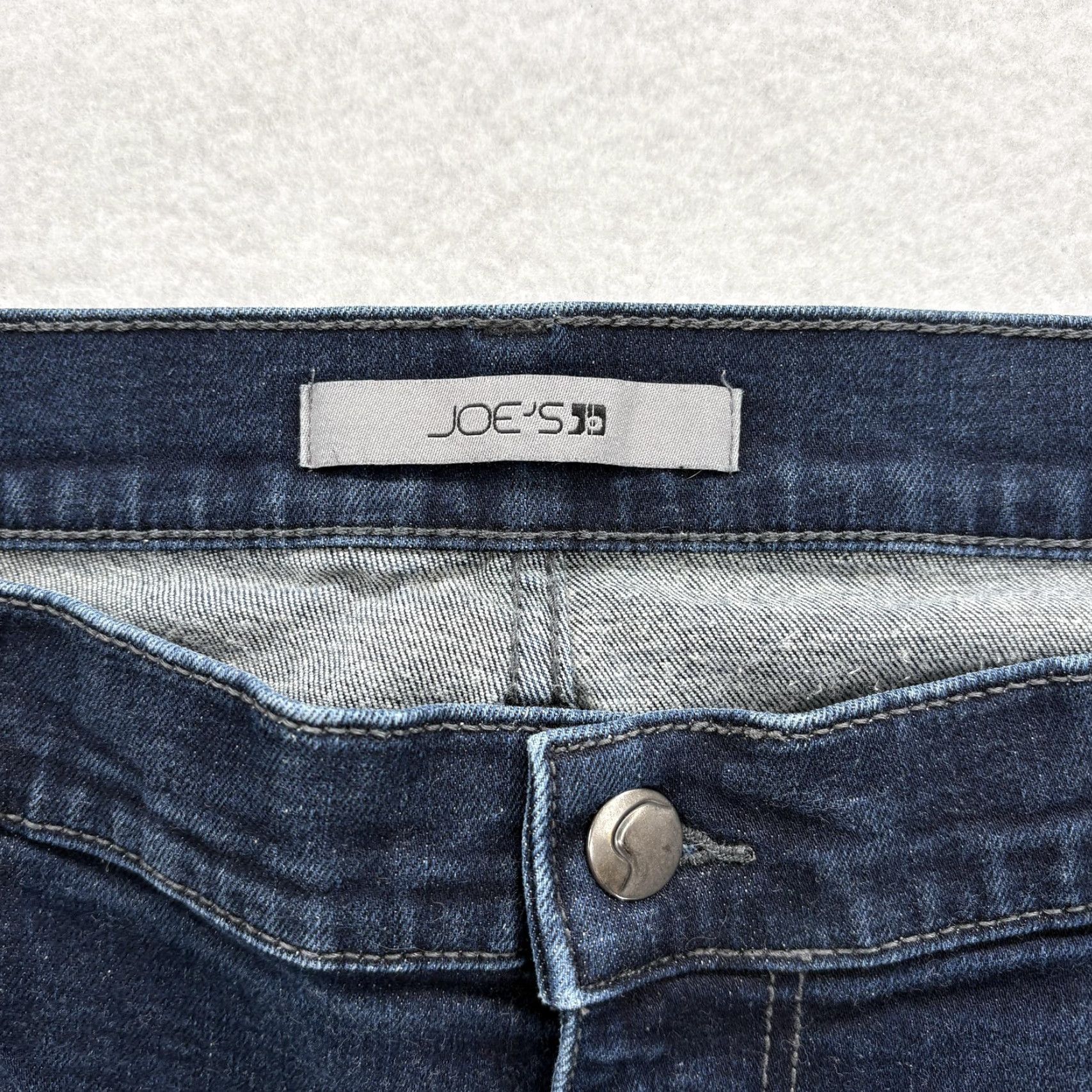 Vintage Joe's Jeans Kingpin Jeans Mens 38x30 Blue Dark Wash Slim Tapered Stretch Denim Pants Size US 38 / EU 54 - 4 Thumbnail