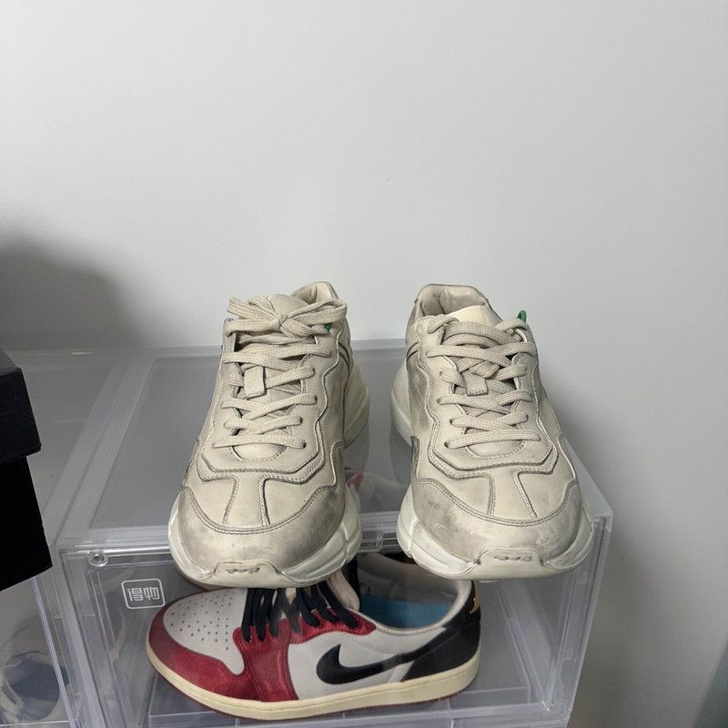 Gucci Gucci Rhyton Fashion Low-top Dad Sneakers - Size US 9.5 / EU 42-43 - 2 Thumbnail