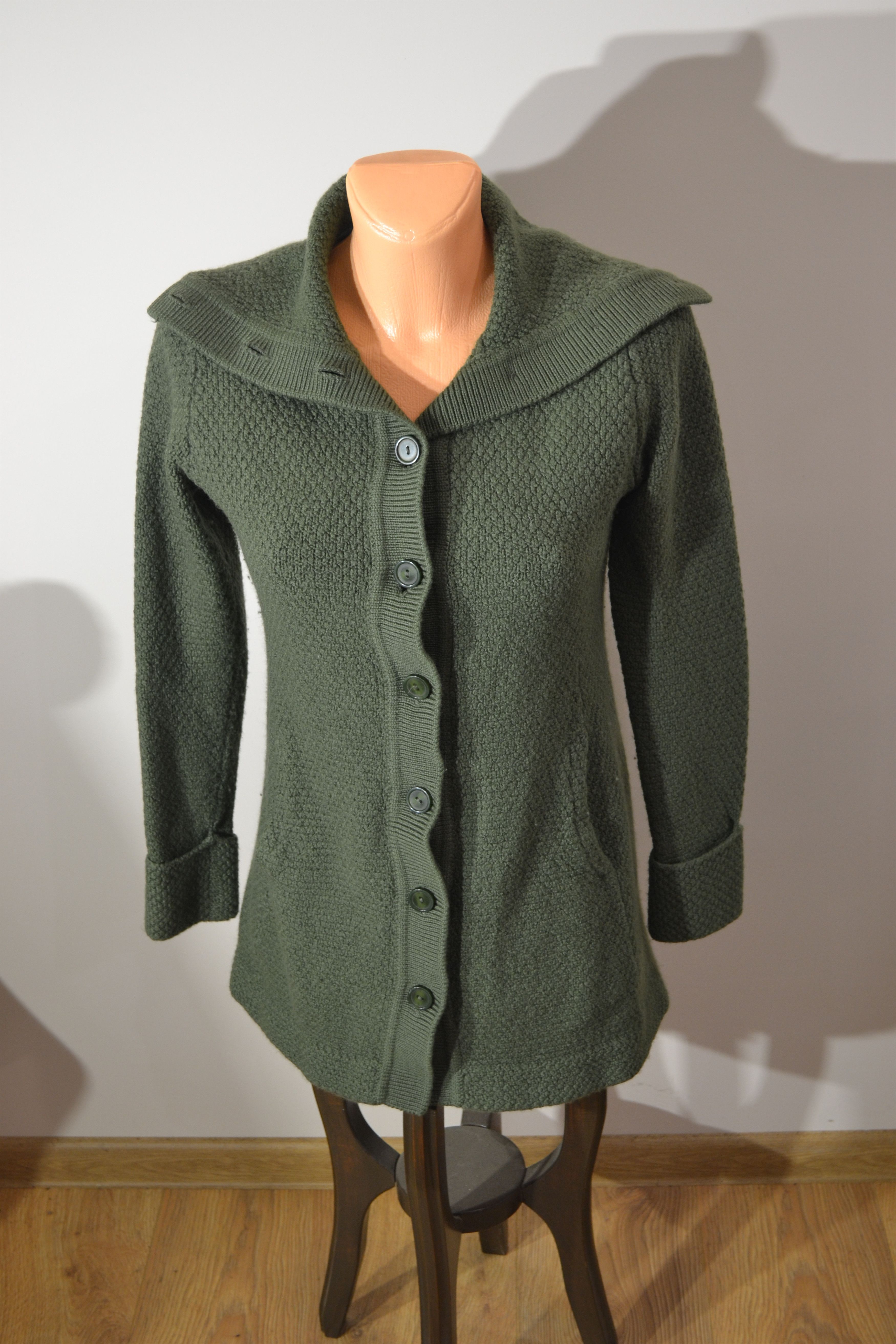 Patagonia Patagonia 100% Merino Wool Chunky Knit Cardigan Size S / US 4 / IT 40 - 2 Thumbnail
