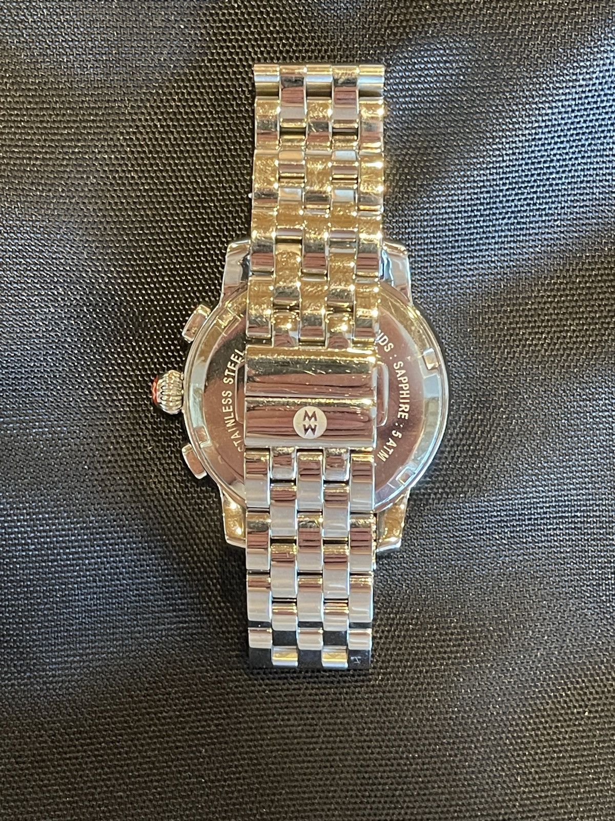 Other Michele 28 Diamonds Swiss Chronograph Silver Women's Watch Size ONE SIZE - 2 Thumbnail