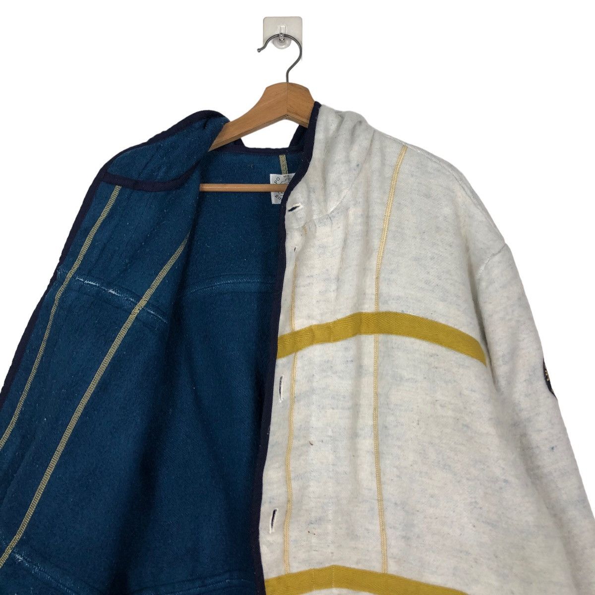 45rpm 🔥Vintage Wool Jacket Lupo Di Mare Sina Cova Button Size US L / EU 52-54 / 3 - 12 Thumbnail