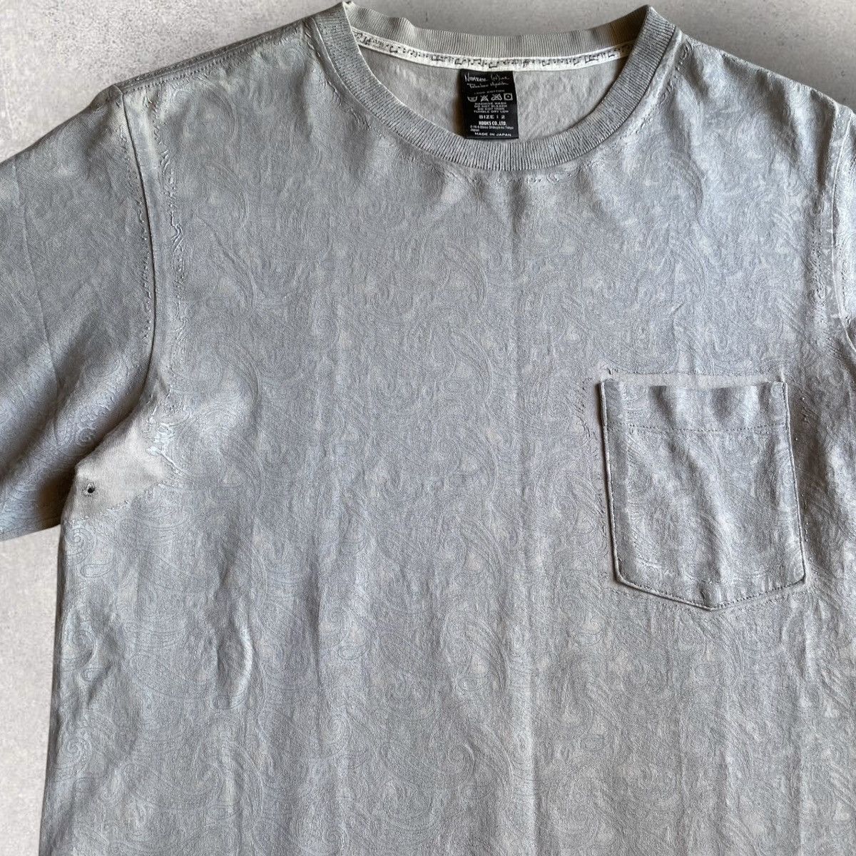 Number (N)ine Fall08 OVP Paisley Print T Shirt Size US S / EU 44-46 / 1 - 2 Thumbnail