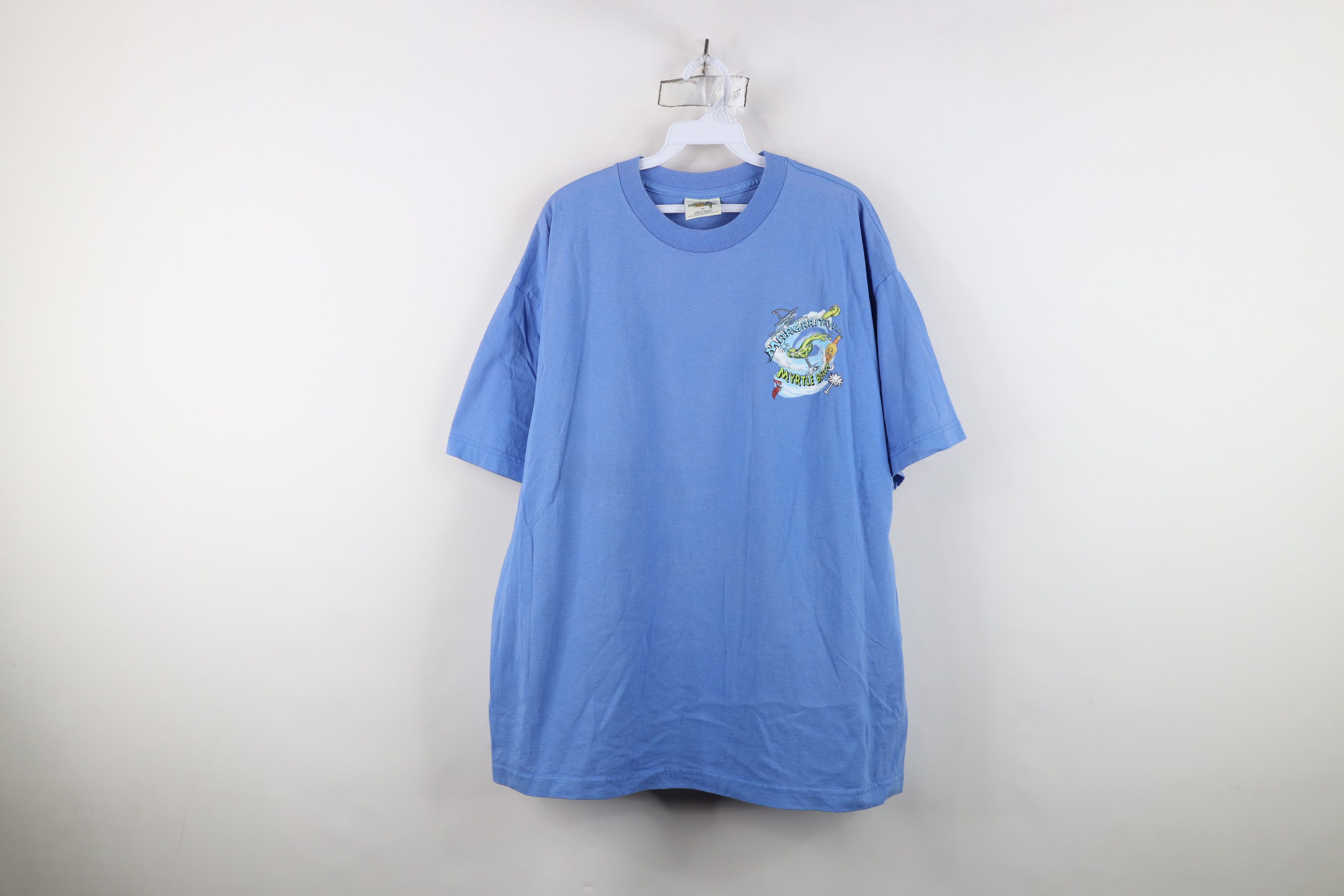 Vintage Vintage Y2K 2001 Margaritaville Jimmy Buffett Beach T-Shirt Size US XL / EU 56 / 4 - 1 Thumbnail