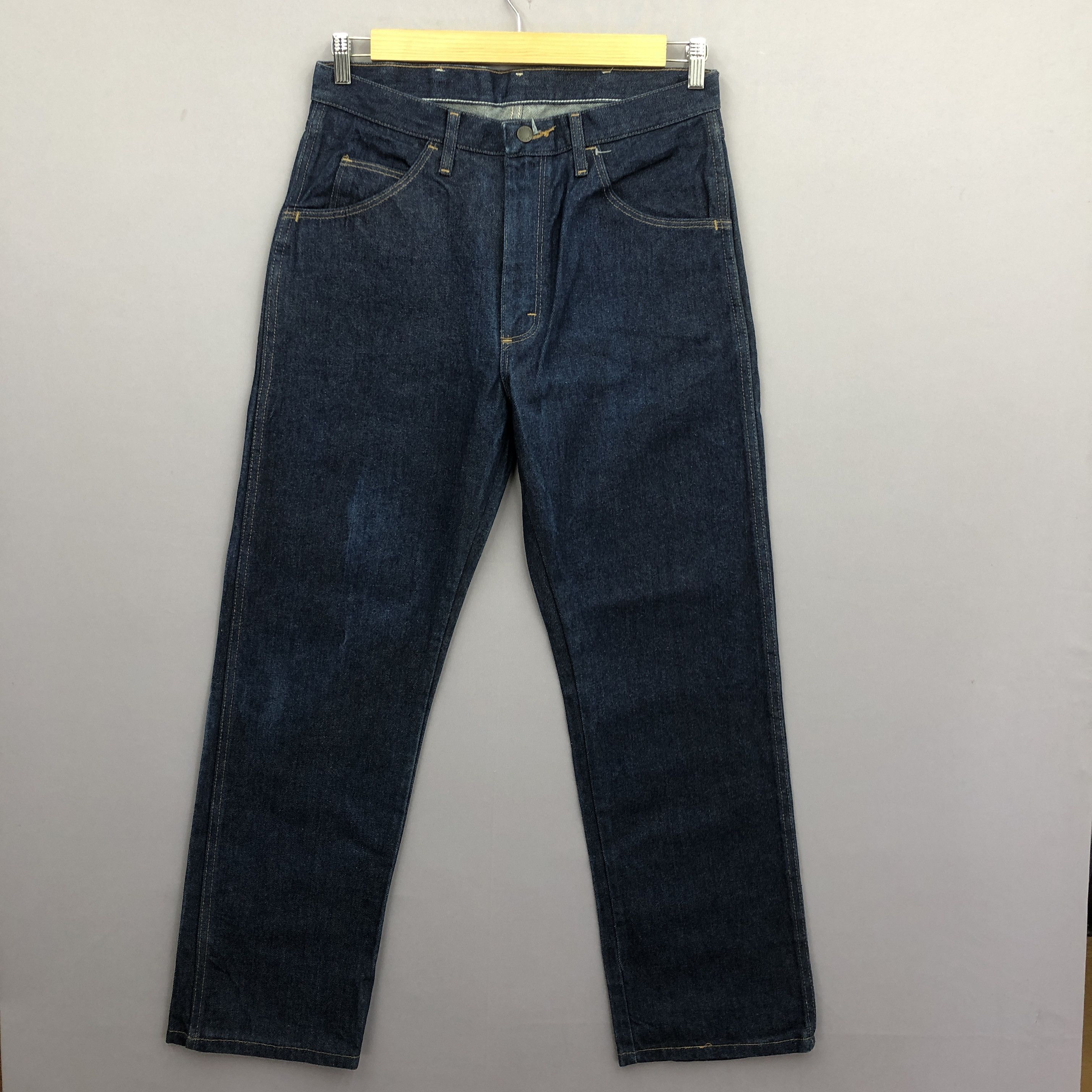 Rustler Vintage 90s Rustler Blue Washed Jeans Denim Pants. Size US 32 / EU 48 - 1 Thumbnail