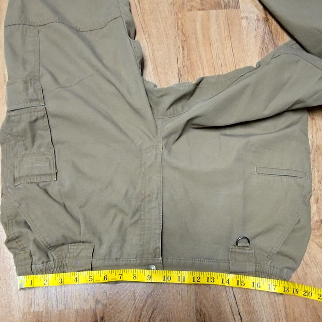 5.11 5.11 Tactical Cargo Pants Khaki Ripstop Utility 38x34 Size US 38 / EU 54 - 9 Thumbnail