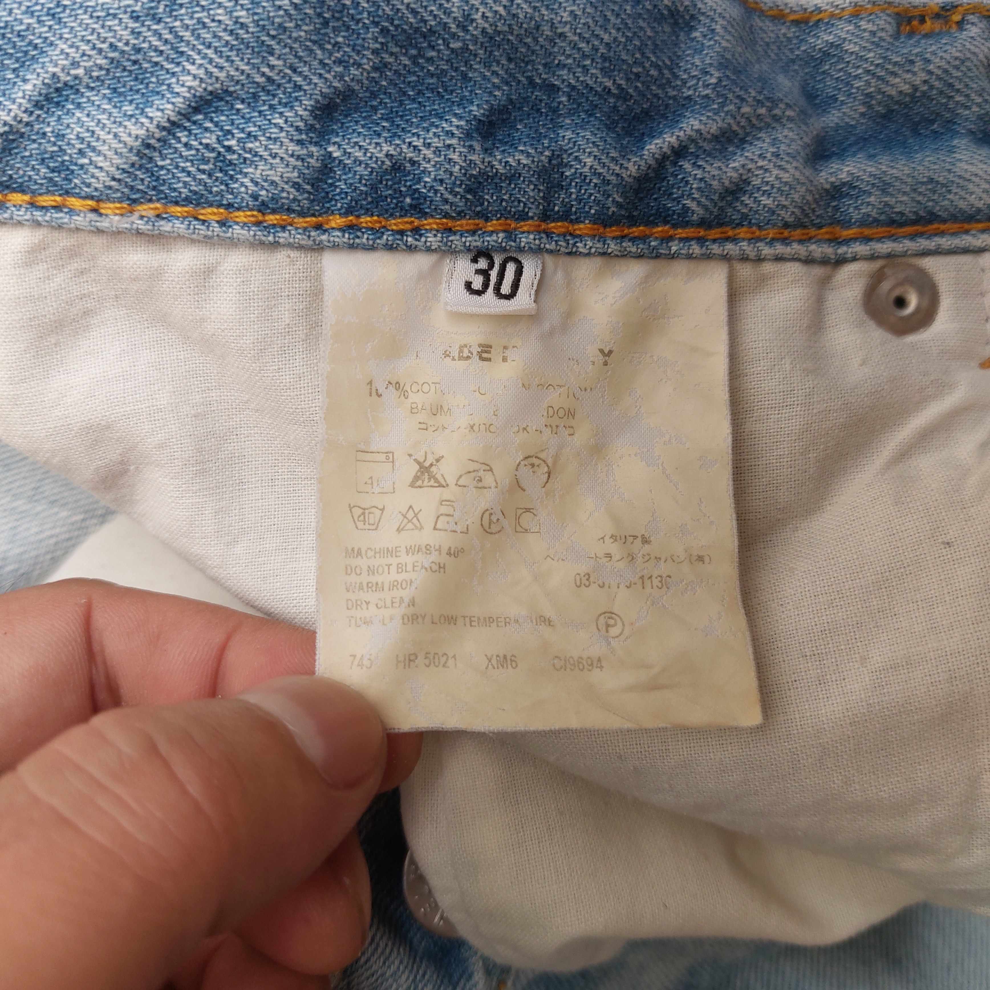 Helmut Lang × Vintage Helmut Lang Size US 30 / EU 46 - 7 Thumbnail