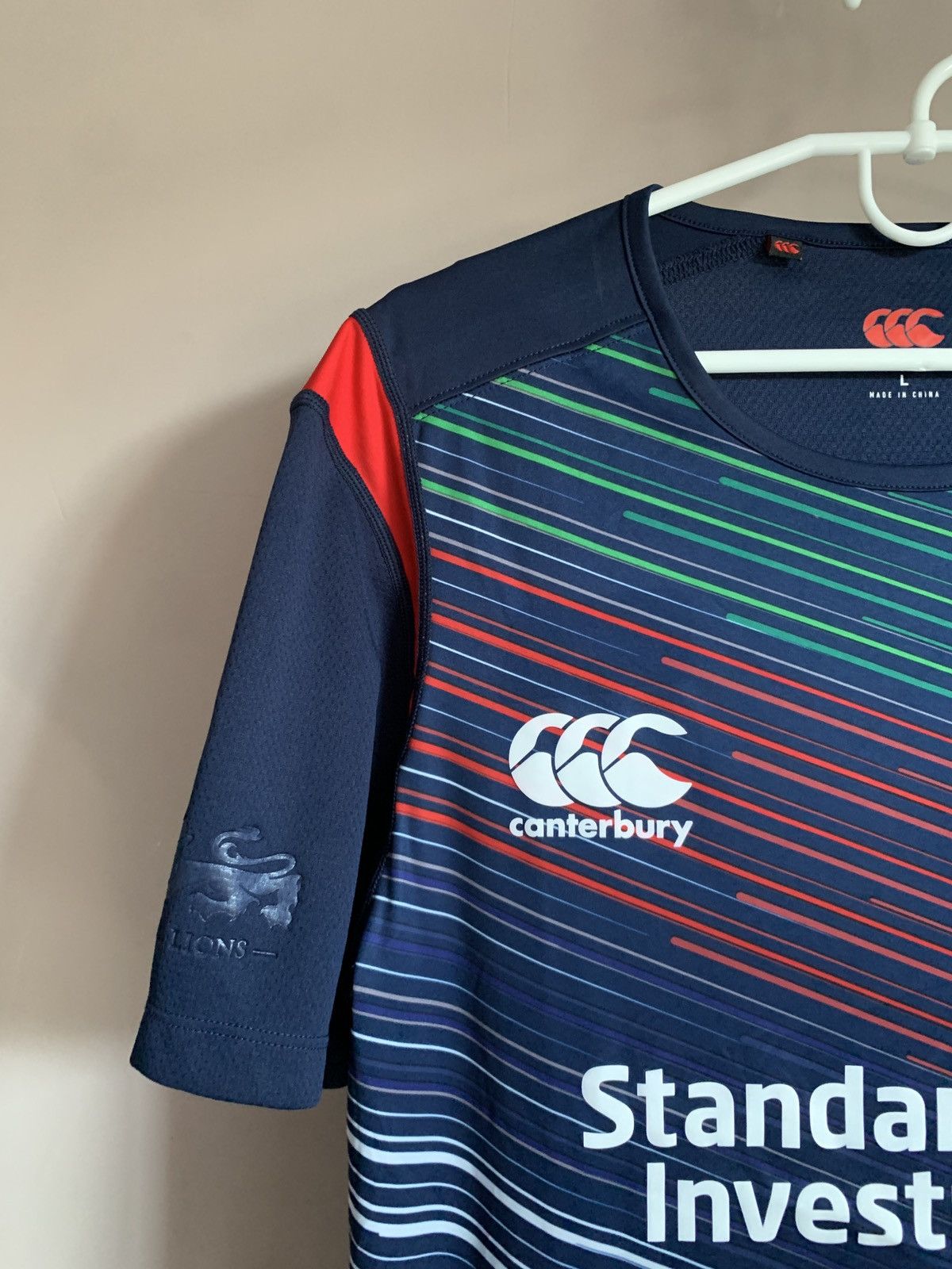 Canterbury of New Zealand British and Irish Lions 2017 Rugby Union Shirt Canterbury L Size US L / EU 52-54 / 3 - 3 Thumbnail