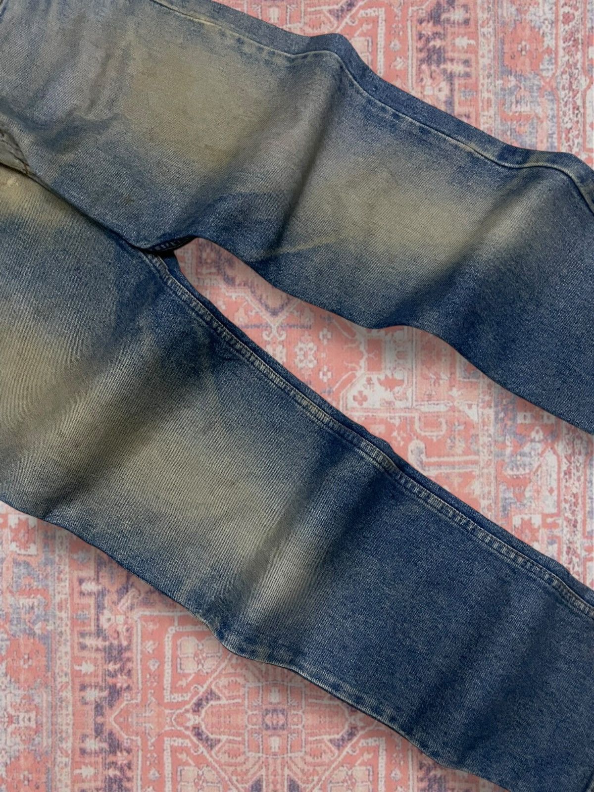 Levi's Vintage Clothing Vintage 90s Rare Designer Levis 516 Mudwash Distressed Denim Size US 29 - 6 Thumbnail